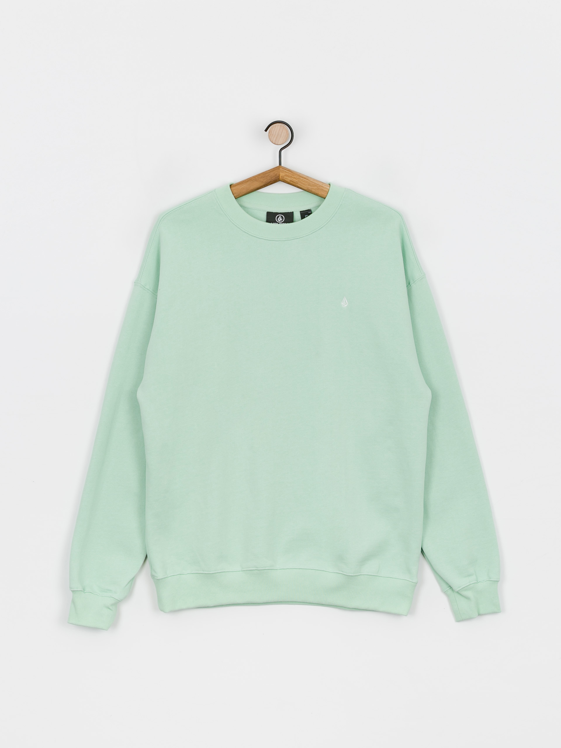 Hanorac Volcom Single Stone Crew (lichen green)