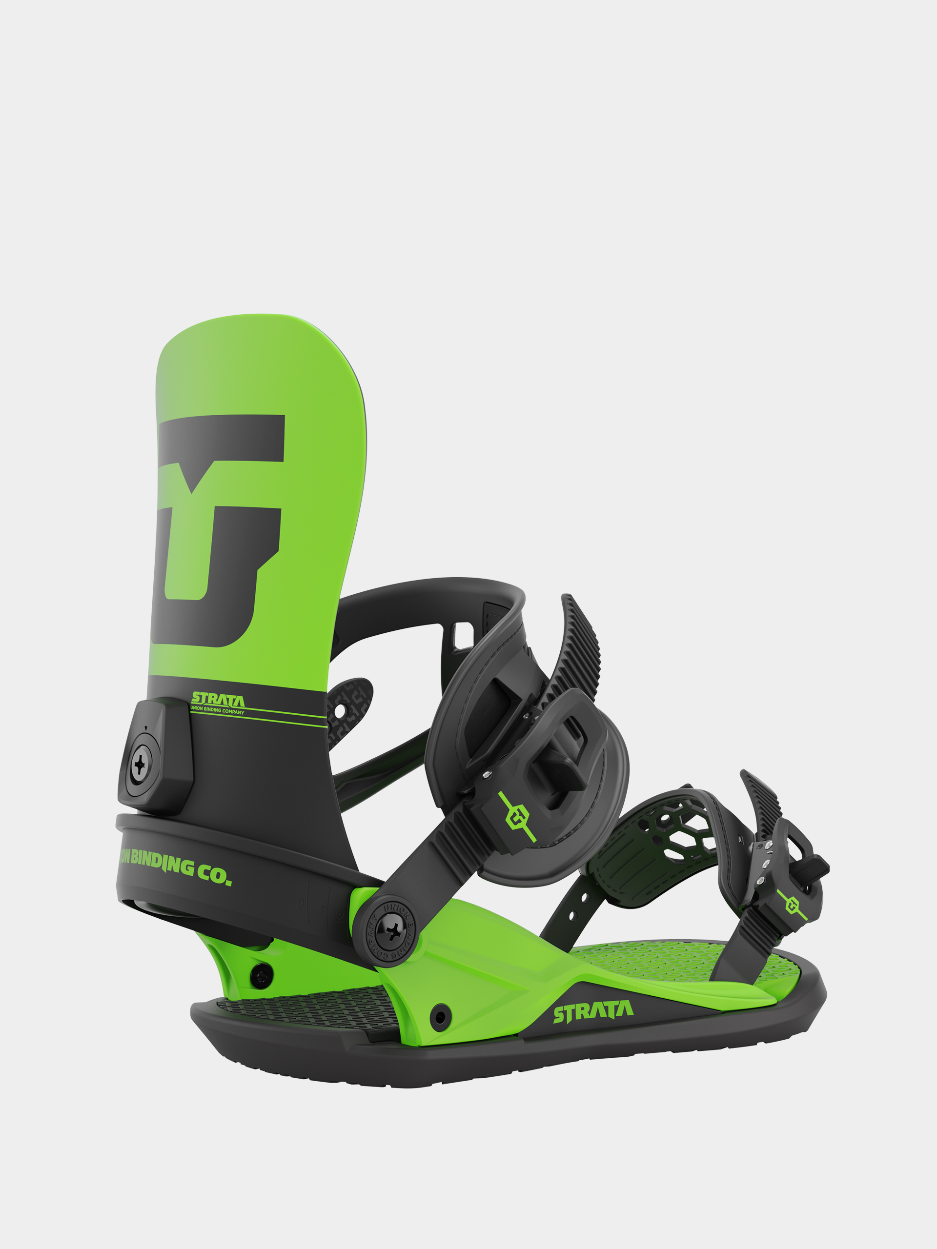 Pentru bărbați Legături pentru snowboard Union Strata Team Hb (acid green)