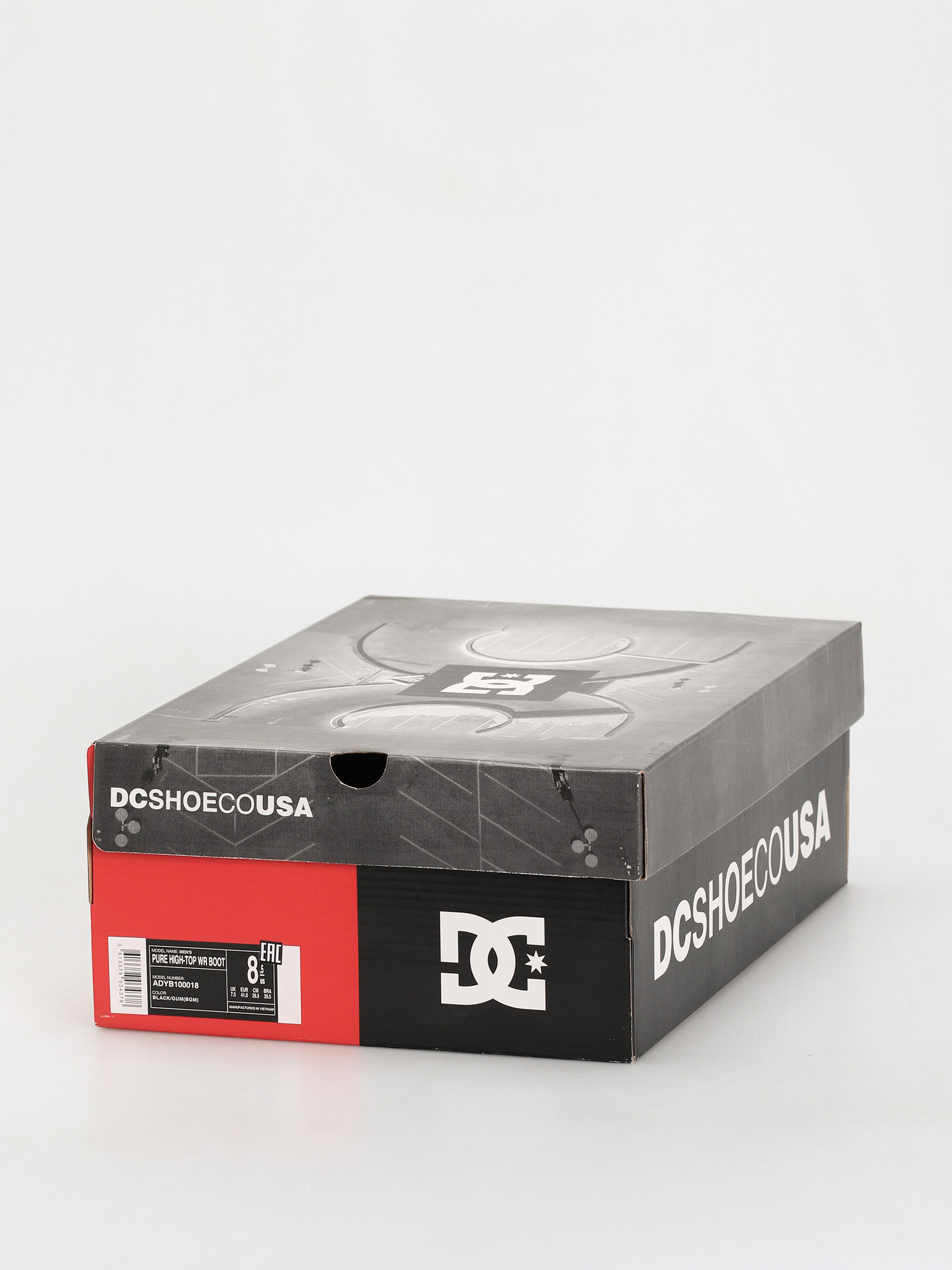 Pantofi DC Pure Ht Wr (black/gum)