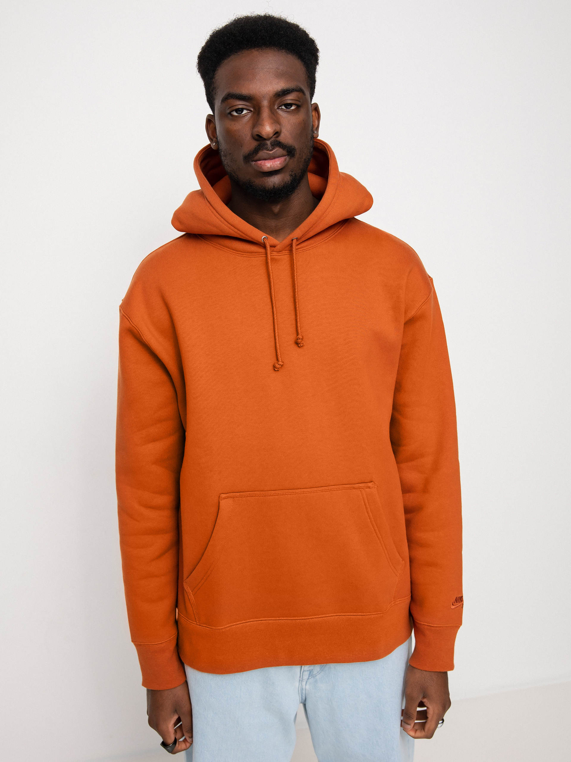Hanorac cu glugă Nike SB Hoodie ISO HD (dark russet/dark russet)