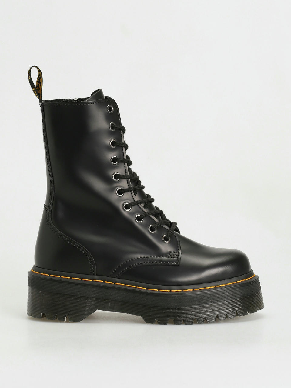 Pantofi Dr. Martens Jadon Hi Wmn (black polished smooth)