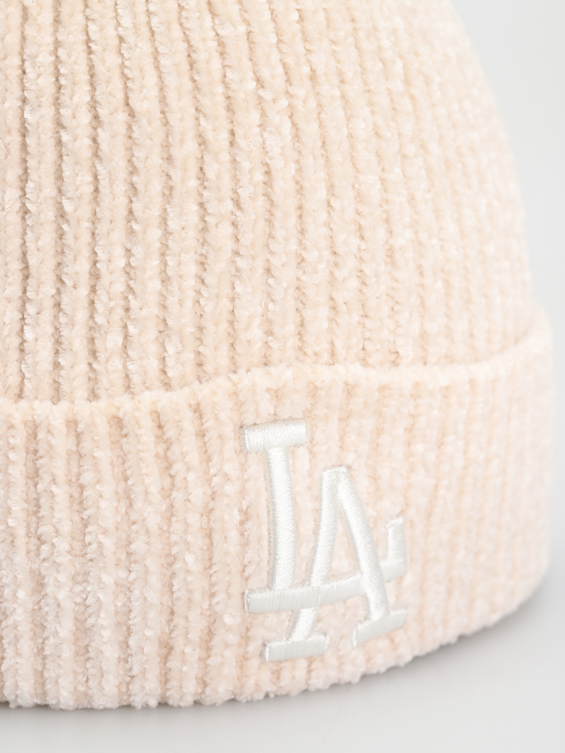 Căciulă New Era Bobble Los Angeles Dodgers Wmn (lighrt cream)