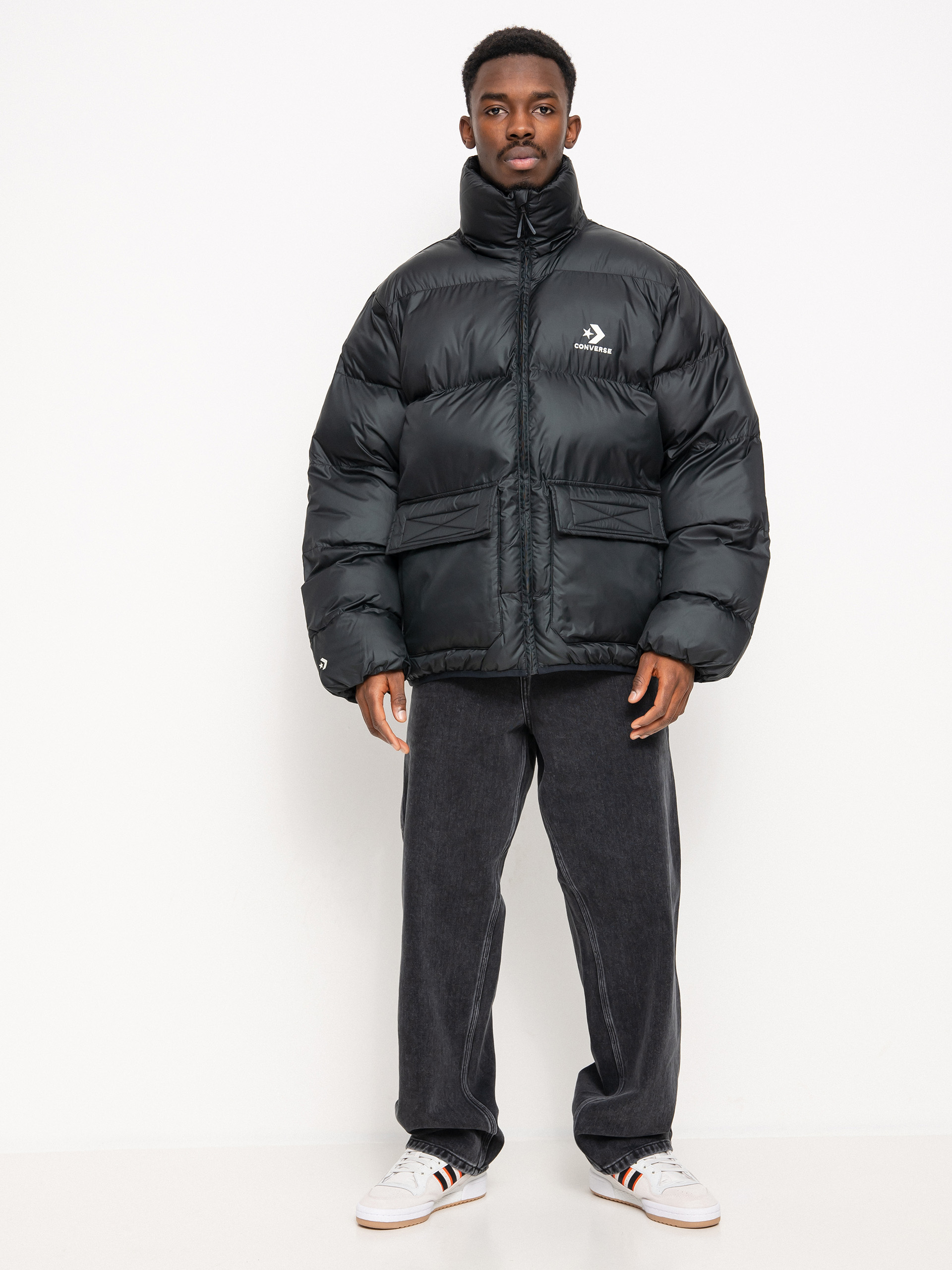 Geacă Converse Patch Pocket Core Puffer (black)