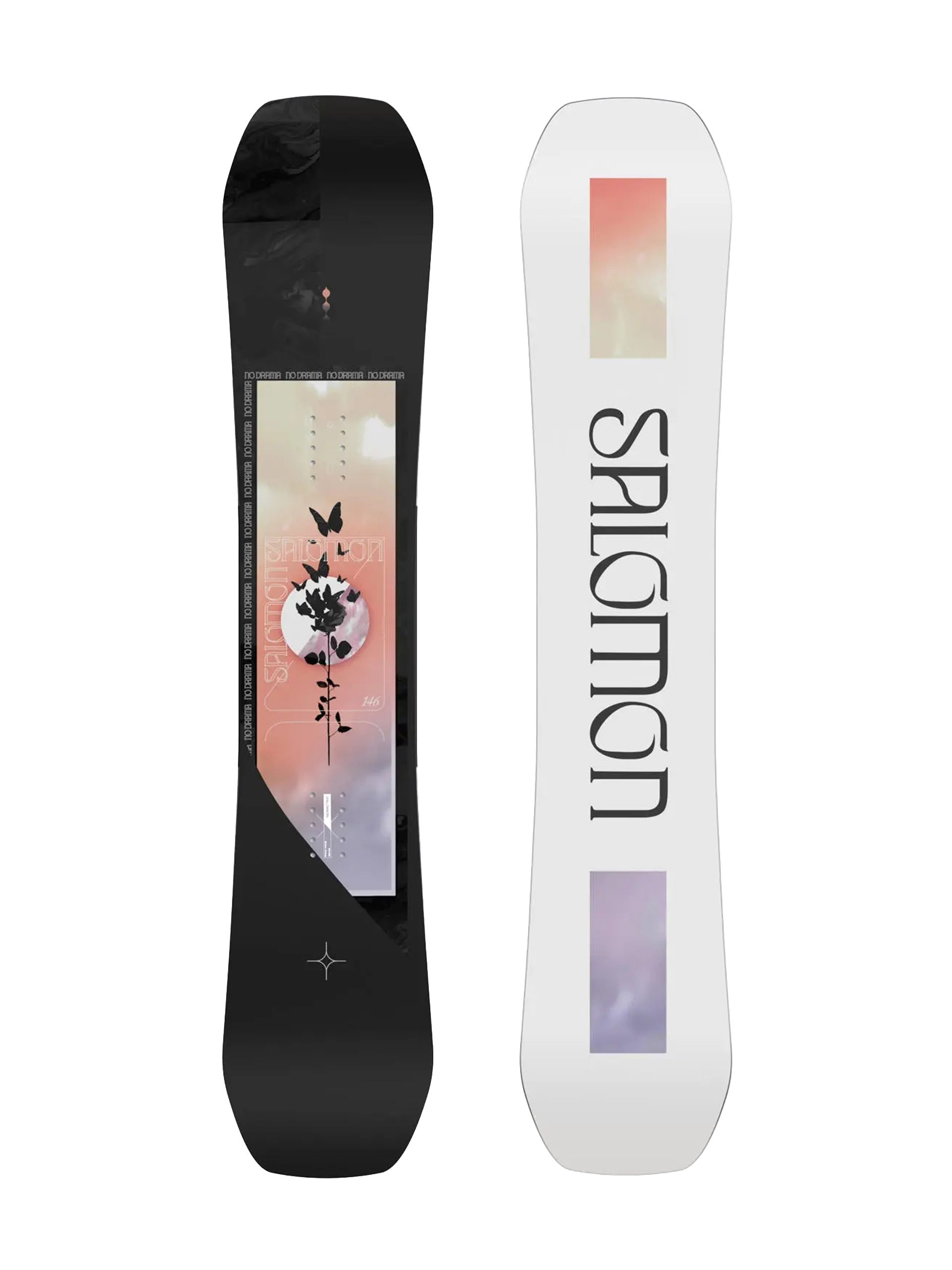 Pentru femei Snowboard Salomon No Drama (white)