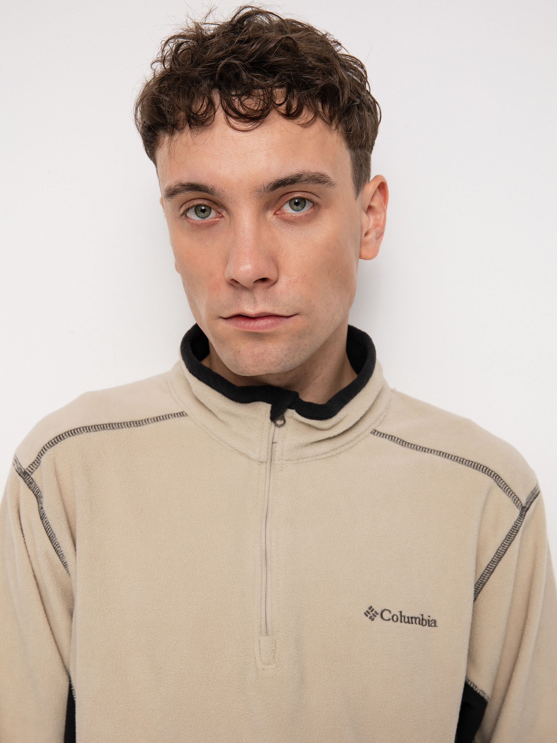 Pentru bărbați Hanorac din fleece Columbia Klamath Range II Half Zip (ancient fossil)