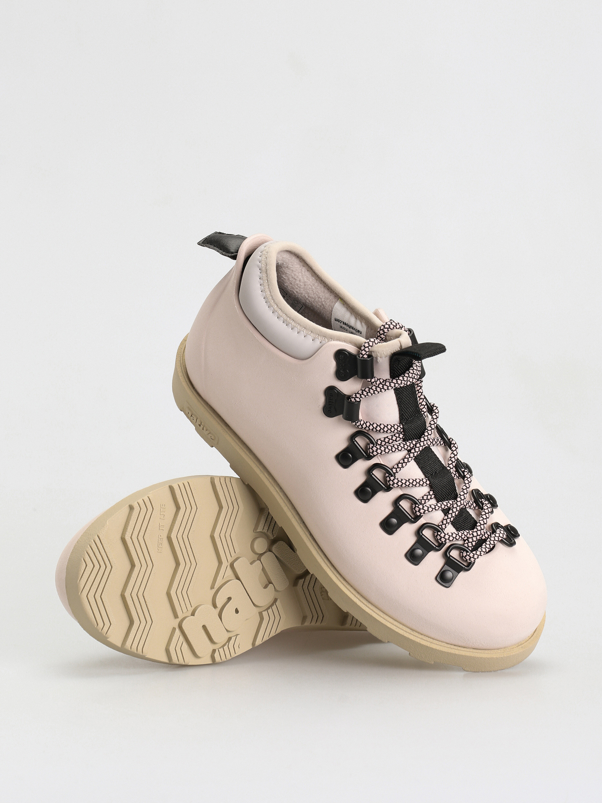 Pantofi de iarnă Native Fitzsimmons Citylite (rock salt pink/soy beige/tundra grey/dust pink laces)