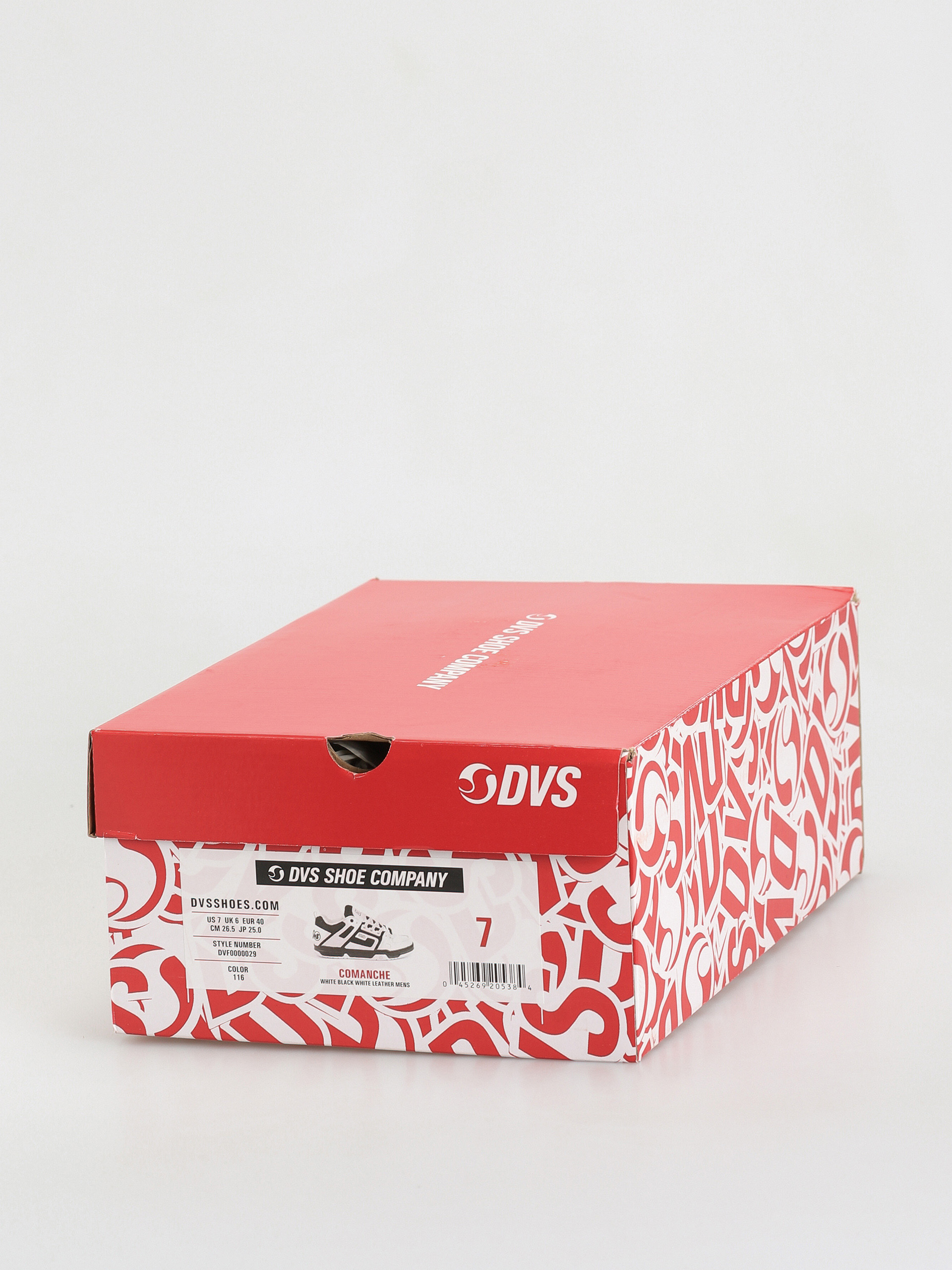 Pantofi DVS Comanche (white black white leather)