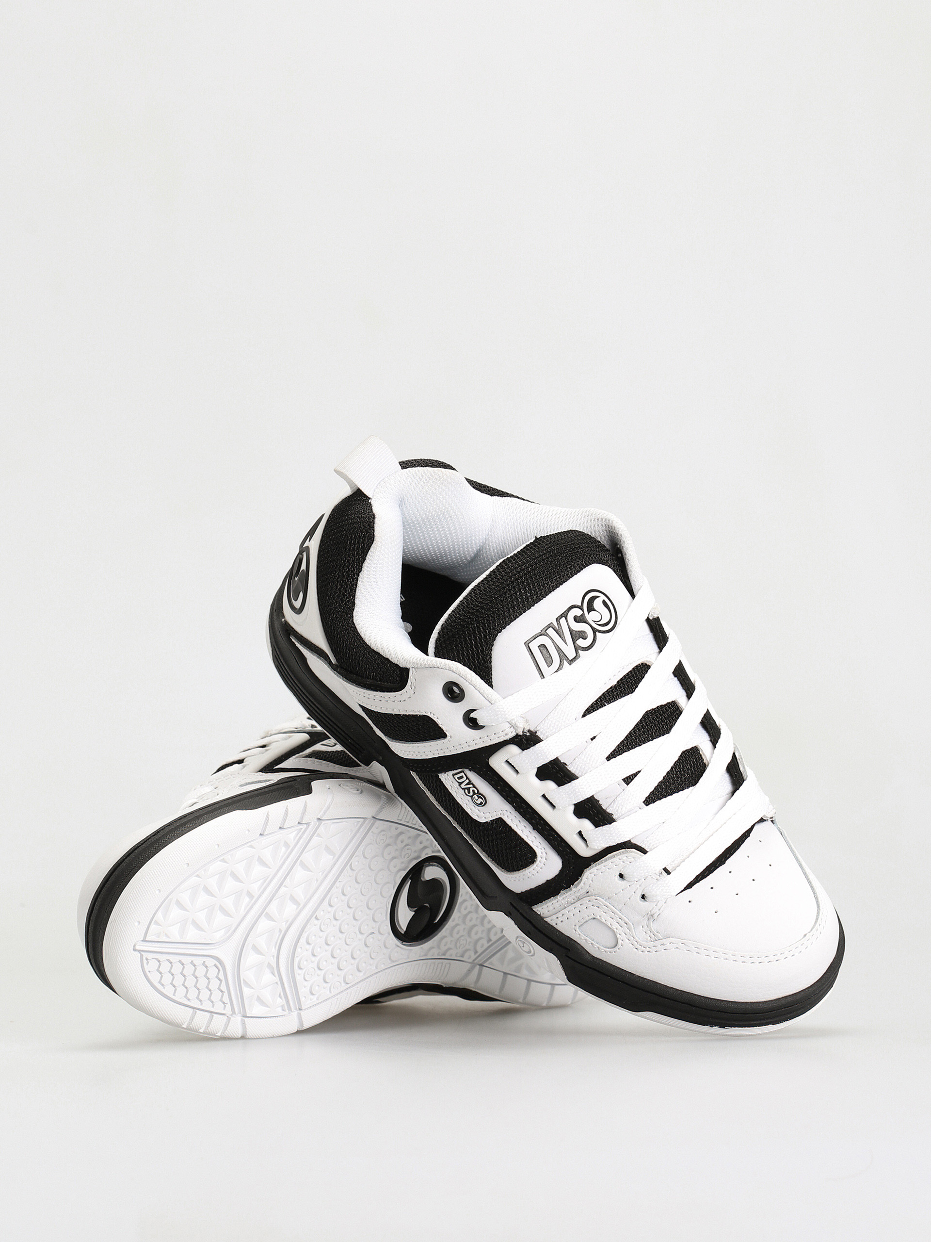 Pantofi DVS Comanche (white black white leather)