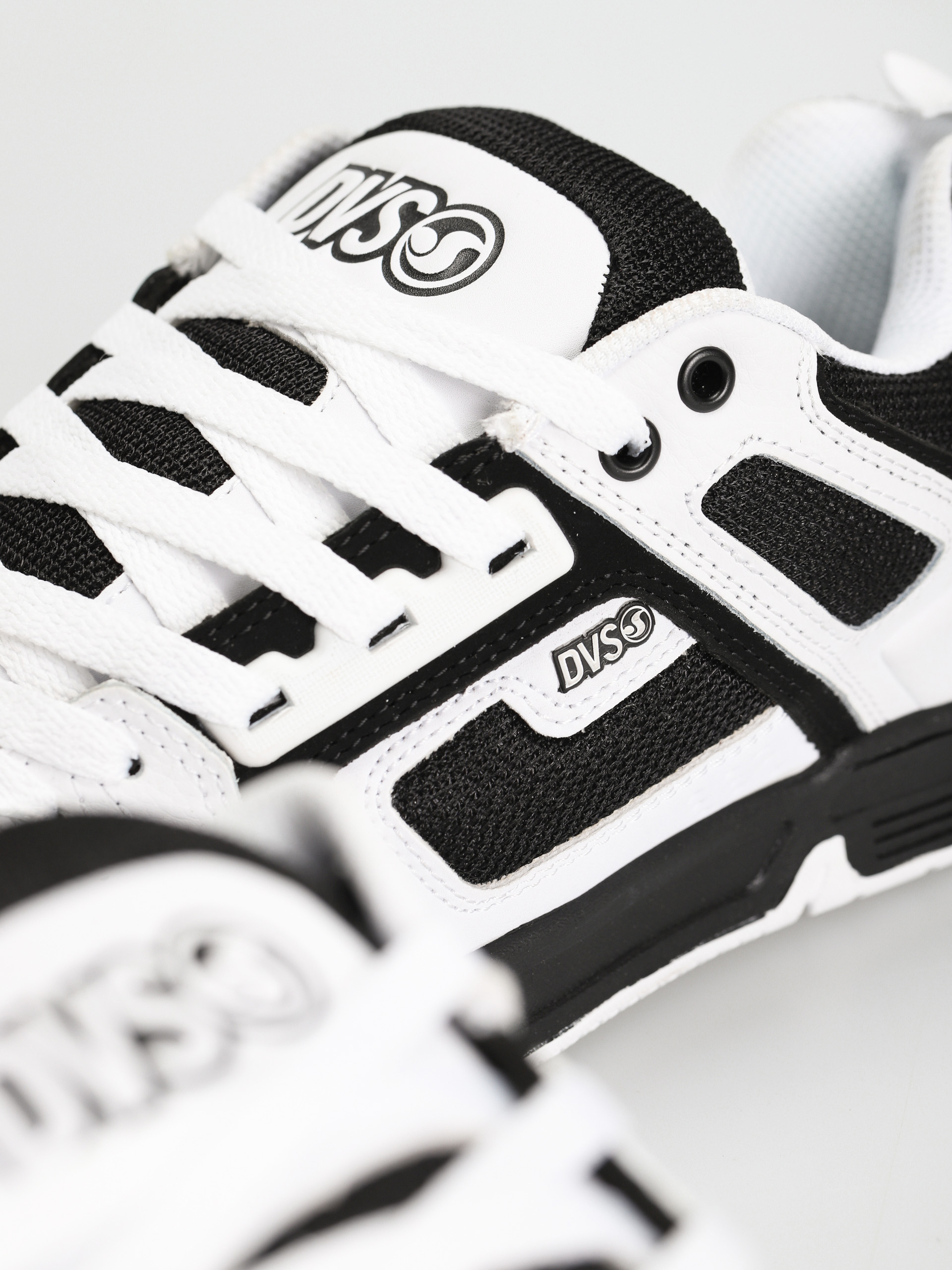 Pantofi DVS Comanche (white black white leather)