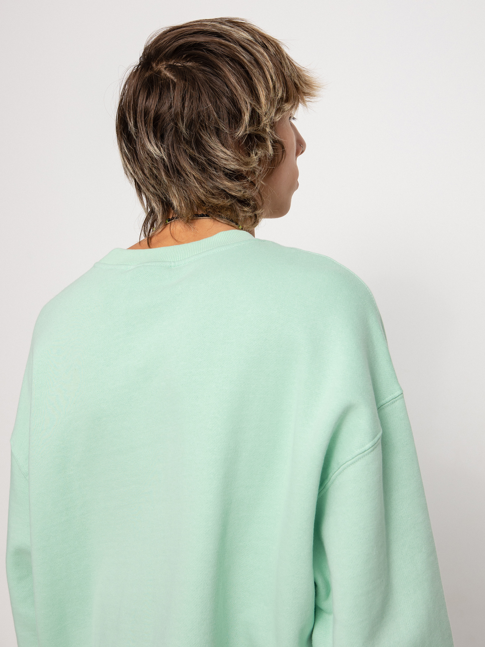 Hanorac Volcom Single Stone Crew (lichen green)