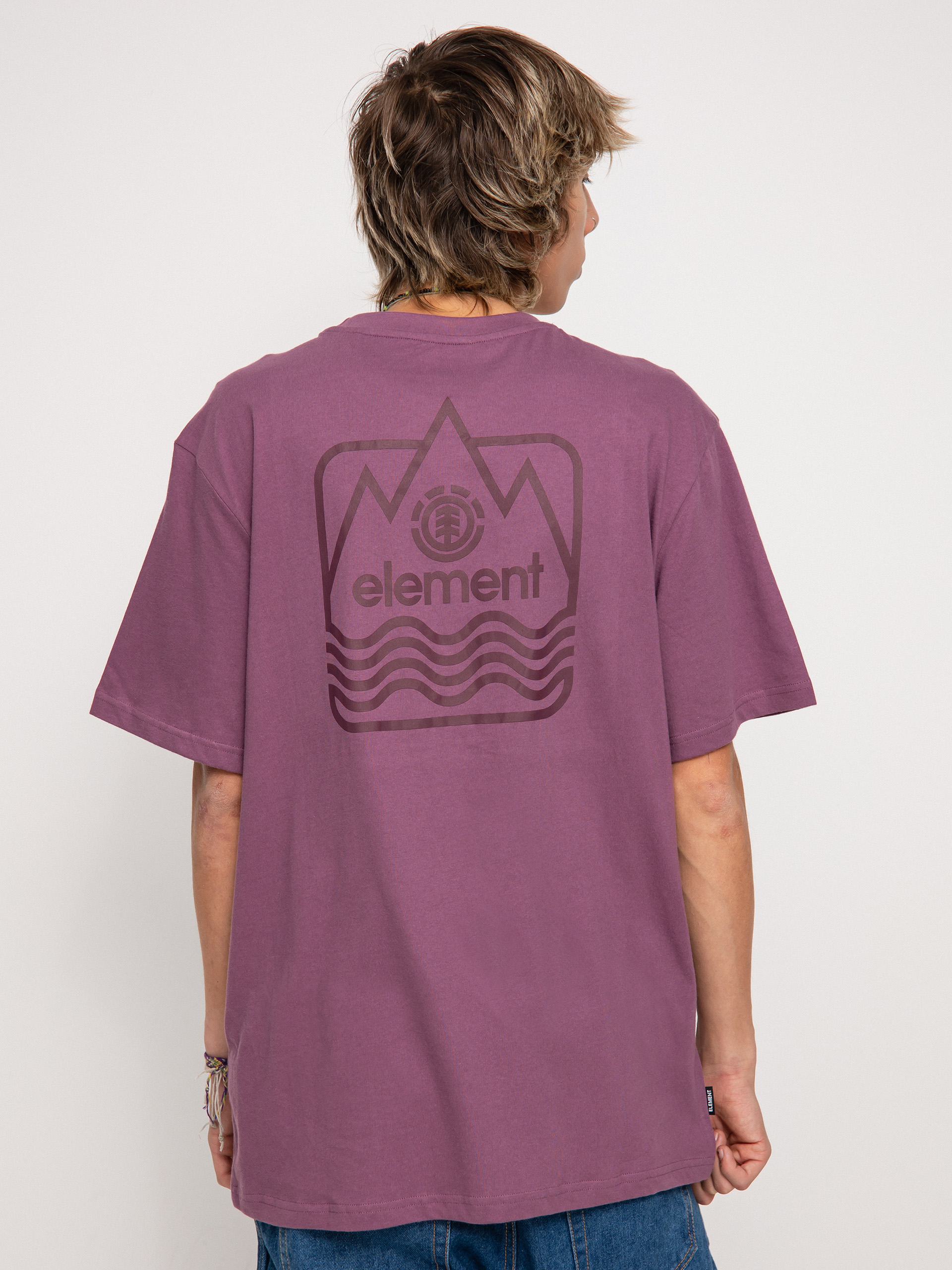 Tricou Element Peaks (berry conserve)