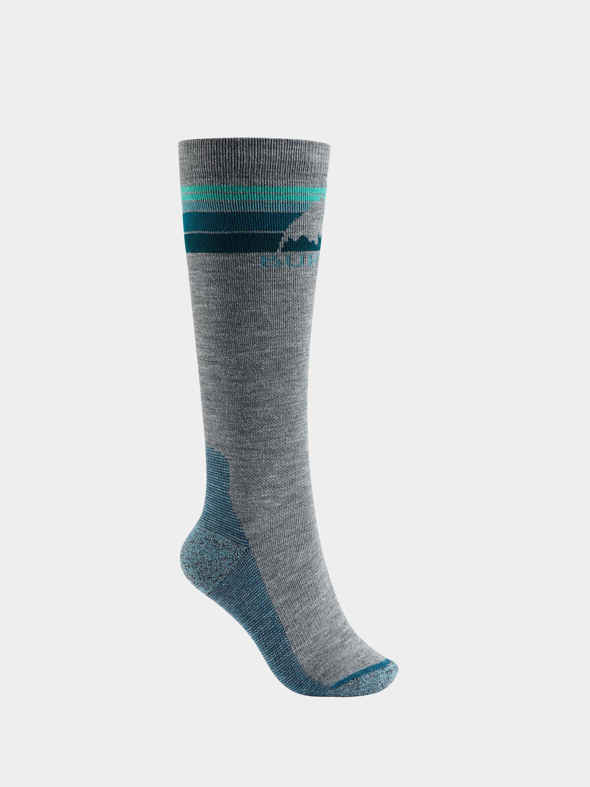 Șosete Burton Emblem Midweight Wmn (gray heather)