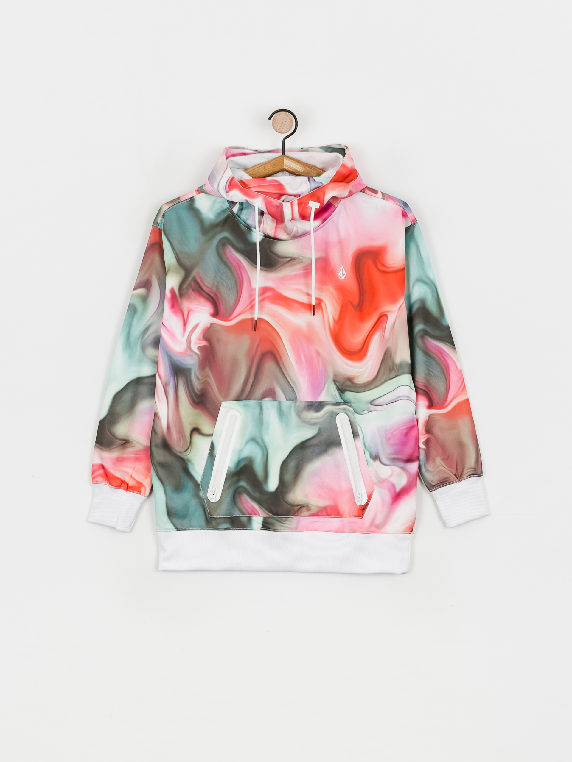 Pentru femei Hanorac termic Volcom Spring Shred HD (nebula print)