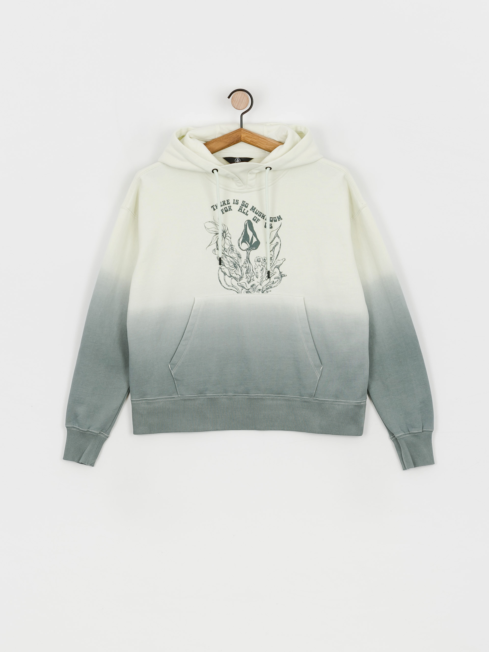 Pentru femei Hanorac termic Volcom Vol Peak HD (green ash)