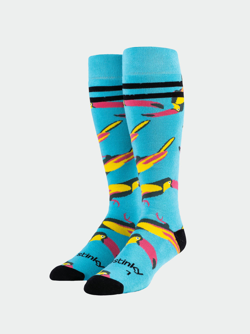 Șosete Stinky Socks Toucan (scouter blue/pink)