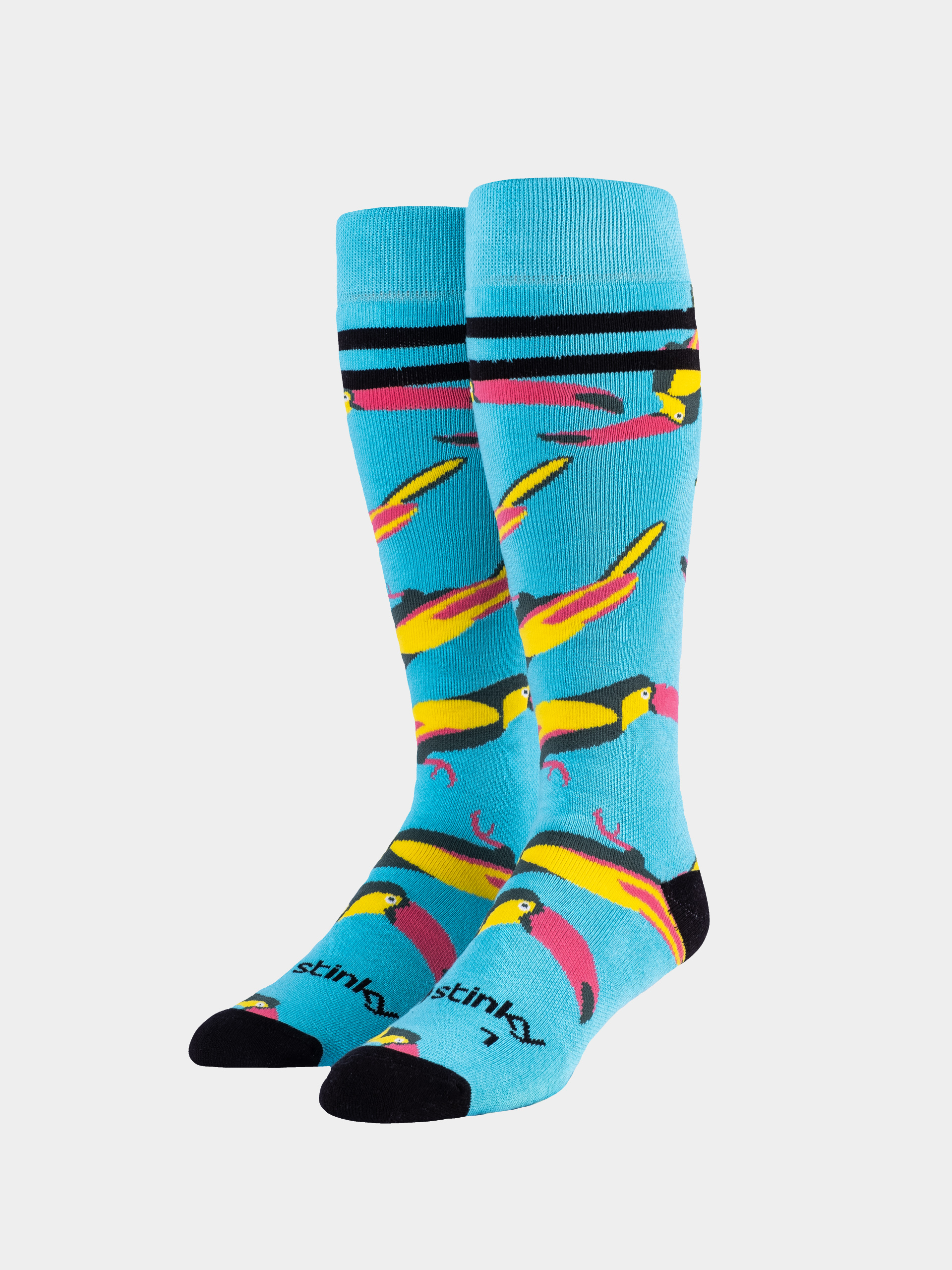 Șosete Stinky Socks Toucan (scouter blue/pink)