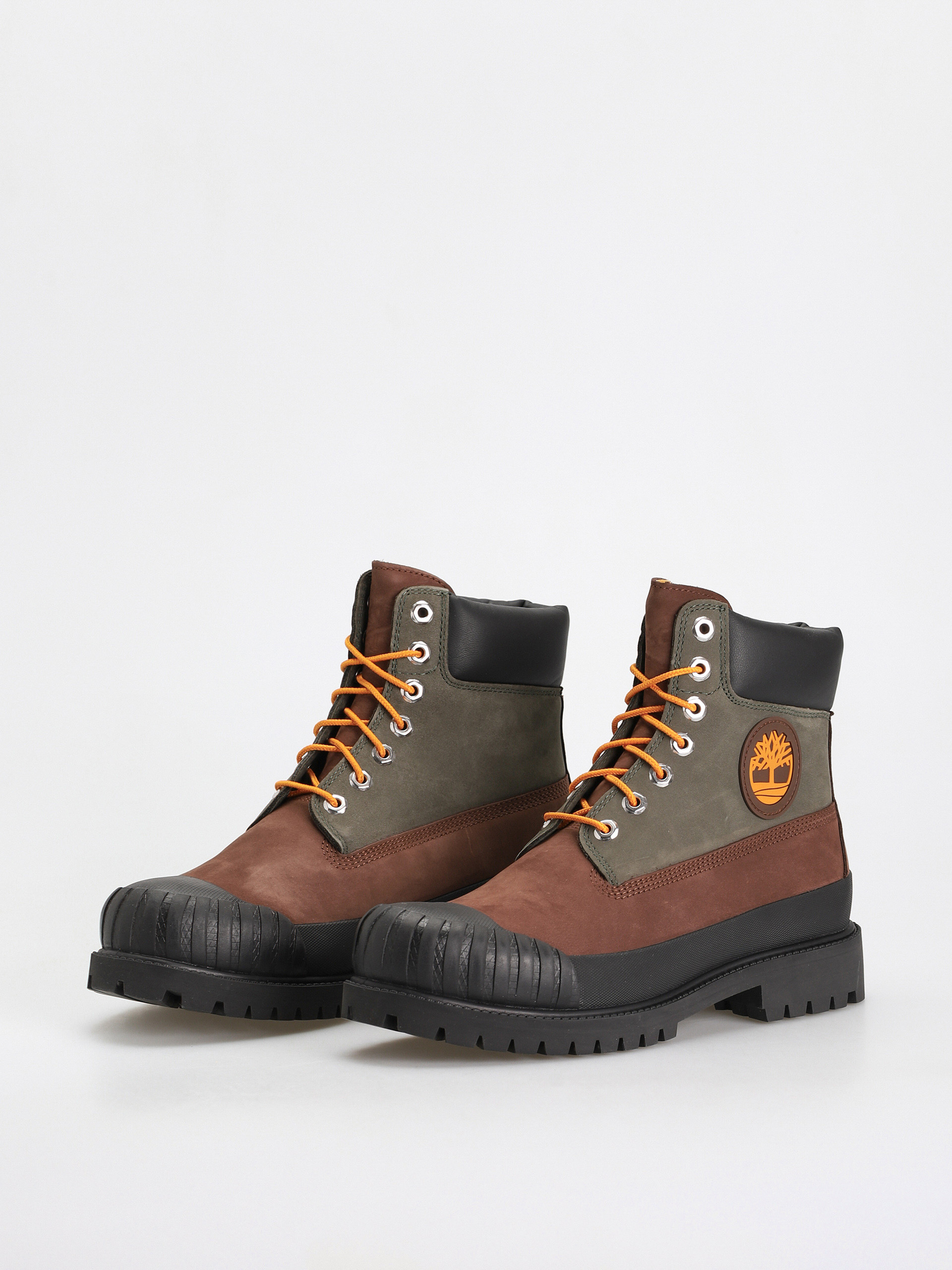 Pantofi Timberland 6 Premium Rubber Toe Wp (medium brown nubuck)