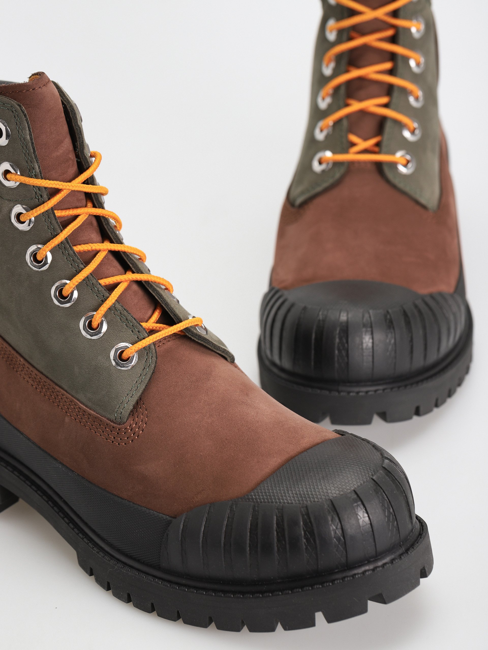 Pantofi Timberland 6 Premium Rubber Toe Wp (medium brown nubuck)