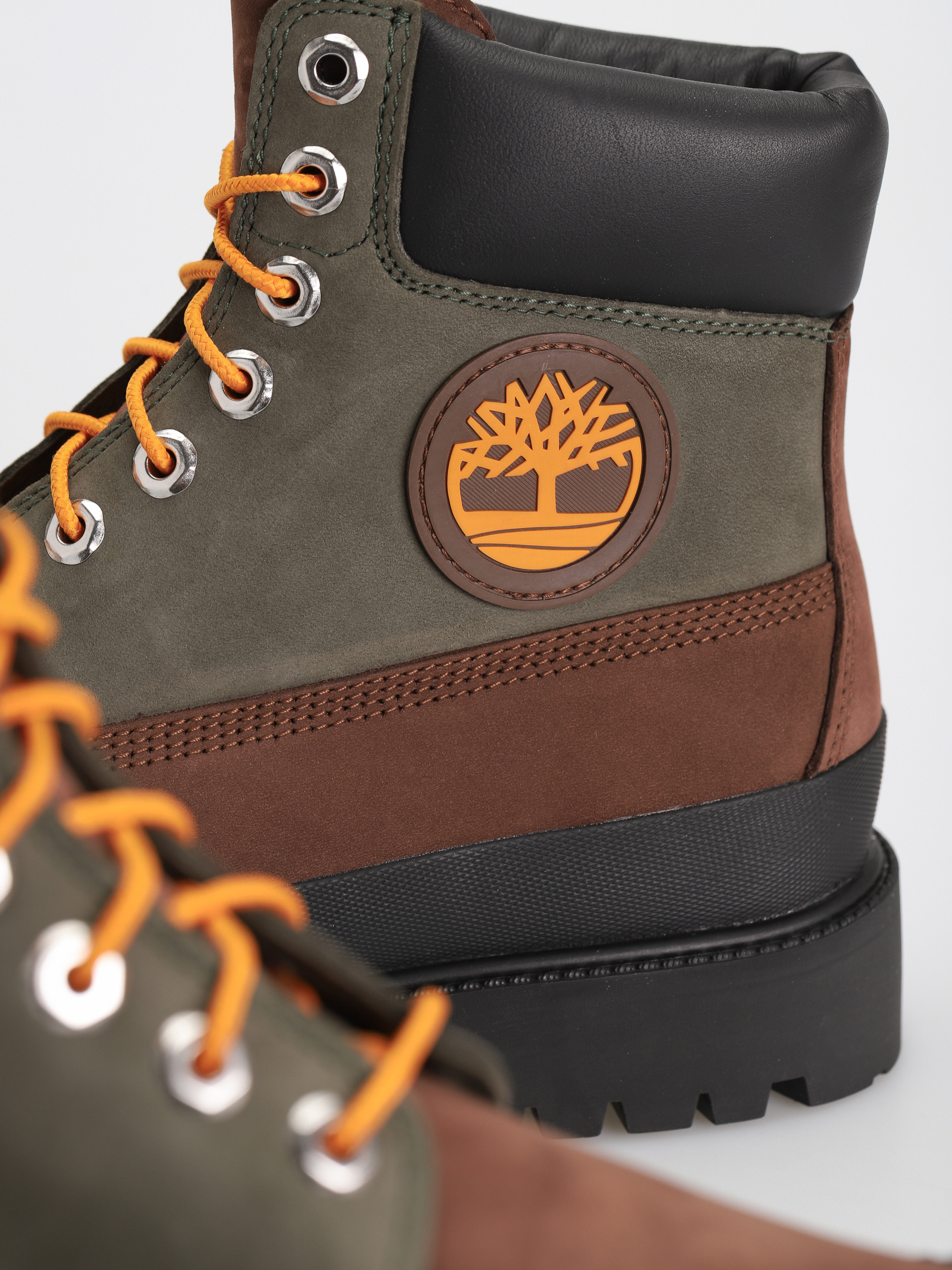 Pantofi Timberland 6 Premium Rubber Toe Wp (medium brown nubuck)