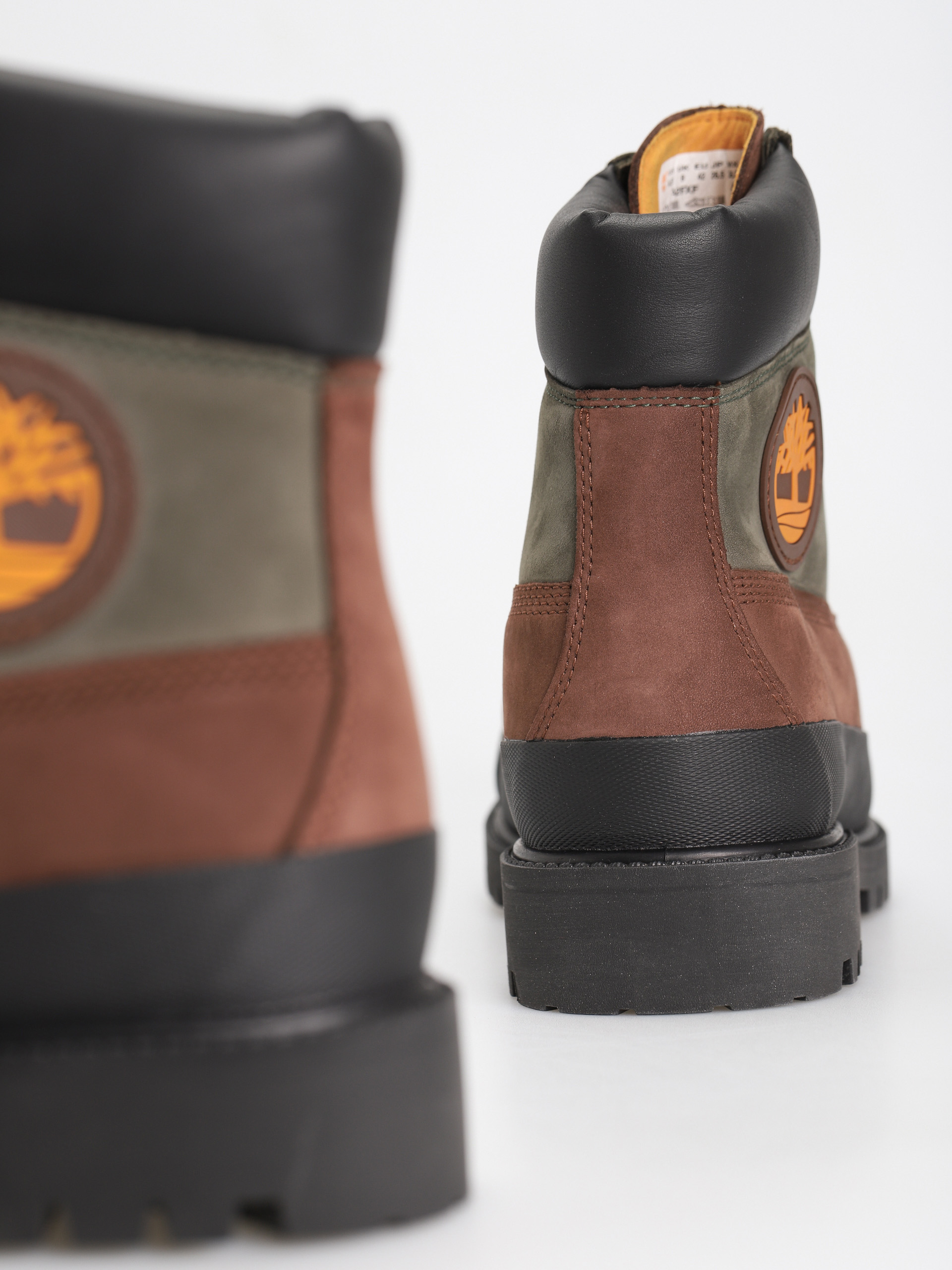 Pantofi Timberland 6 Premium Rubber Toe Wp (medium brown nubuck)