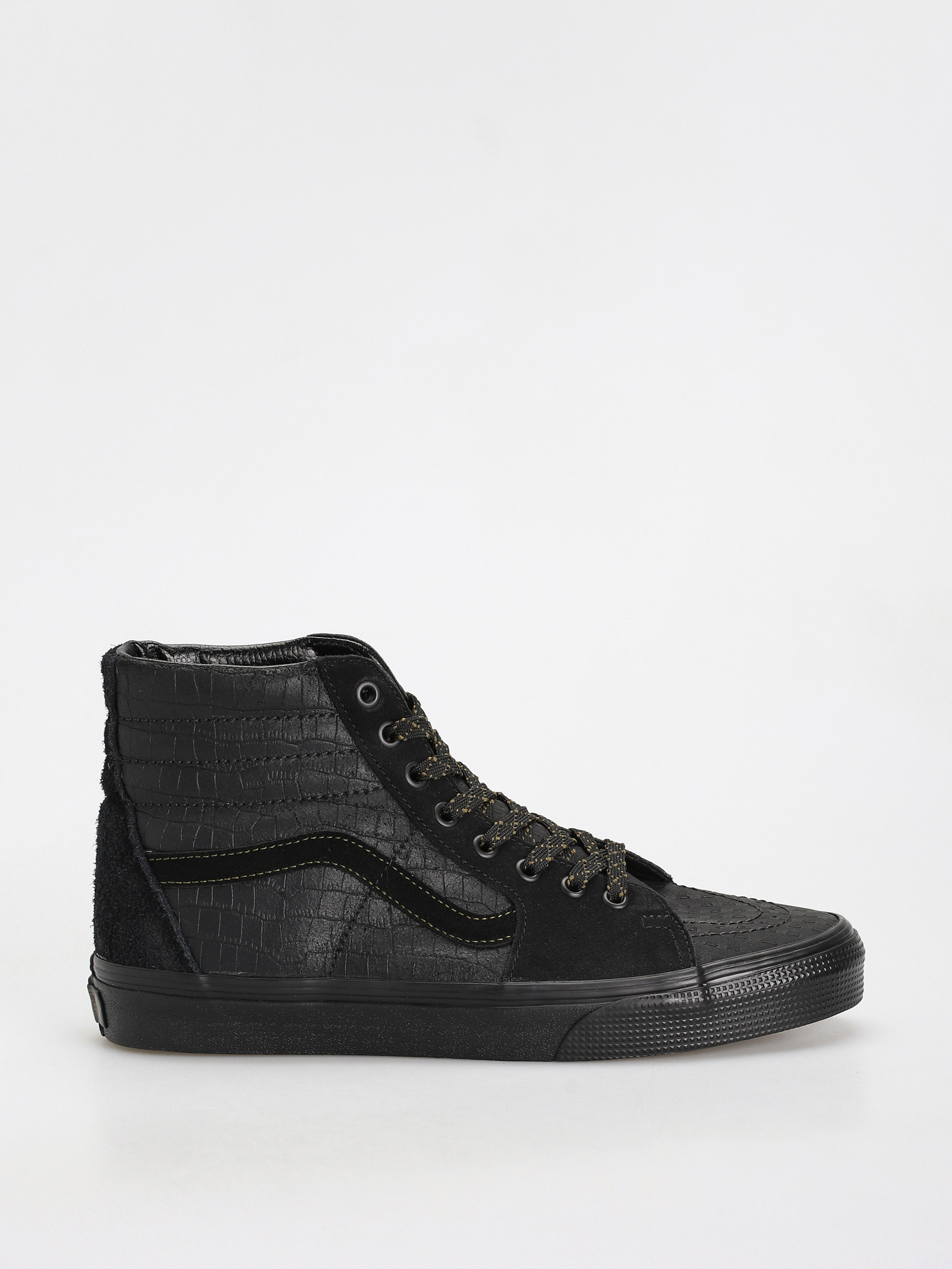 Pantofi Vans Sk8 Hi (mono patchwork blackout)