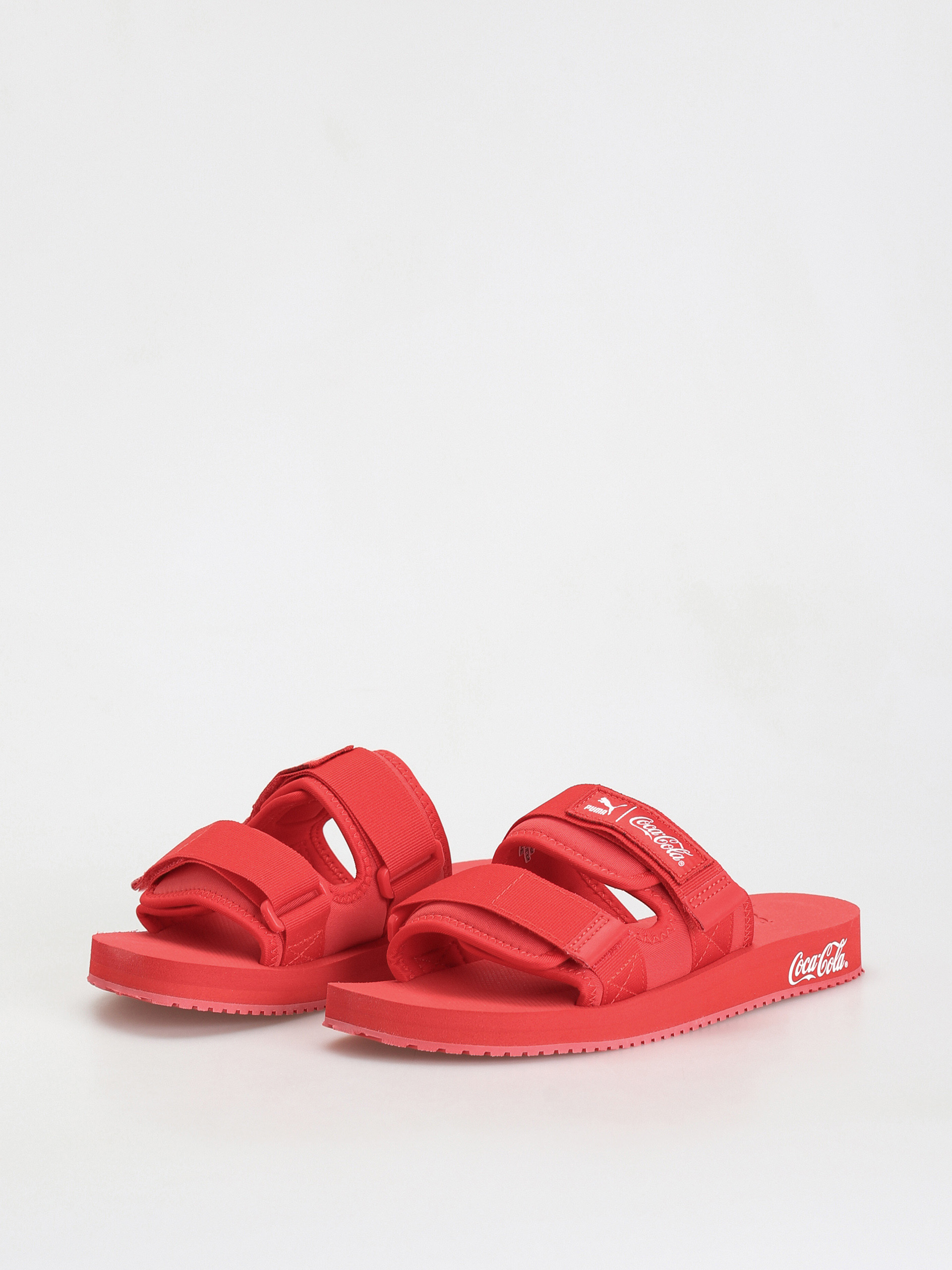 Șlapi Puma X Coca Cola Wilo (racing red/puma white)