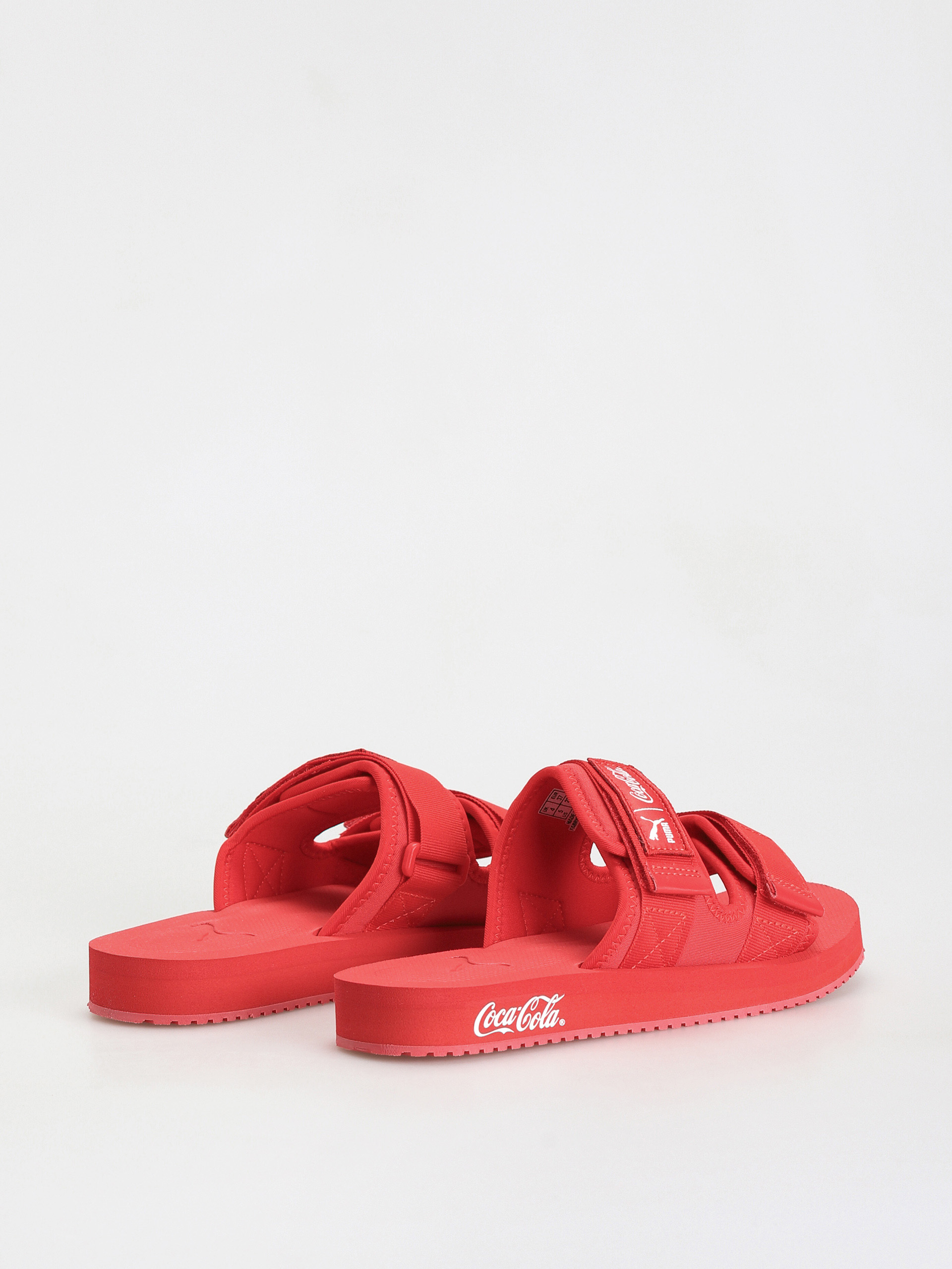 Șlapi Puma X Coca Cola Wilo (racing red/puma white)