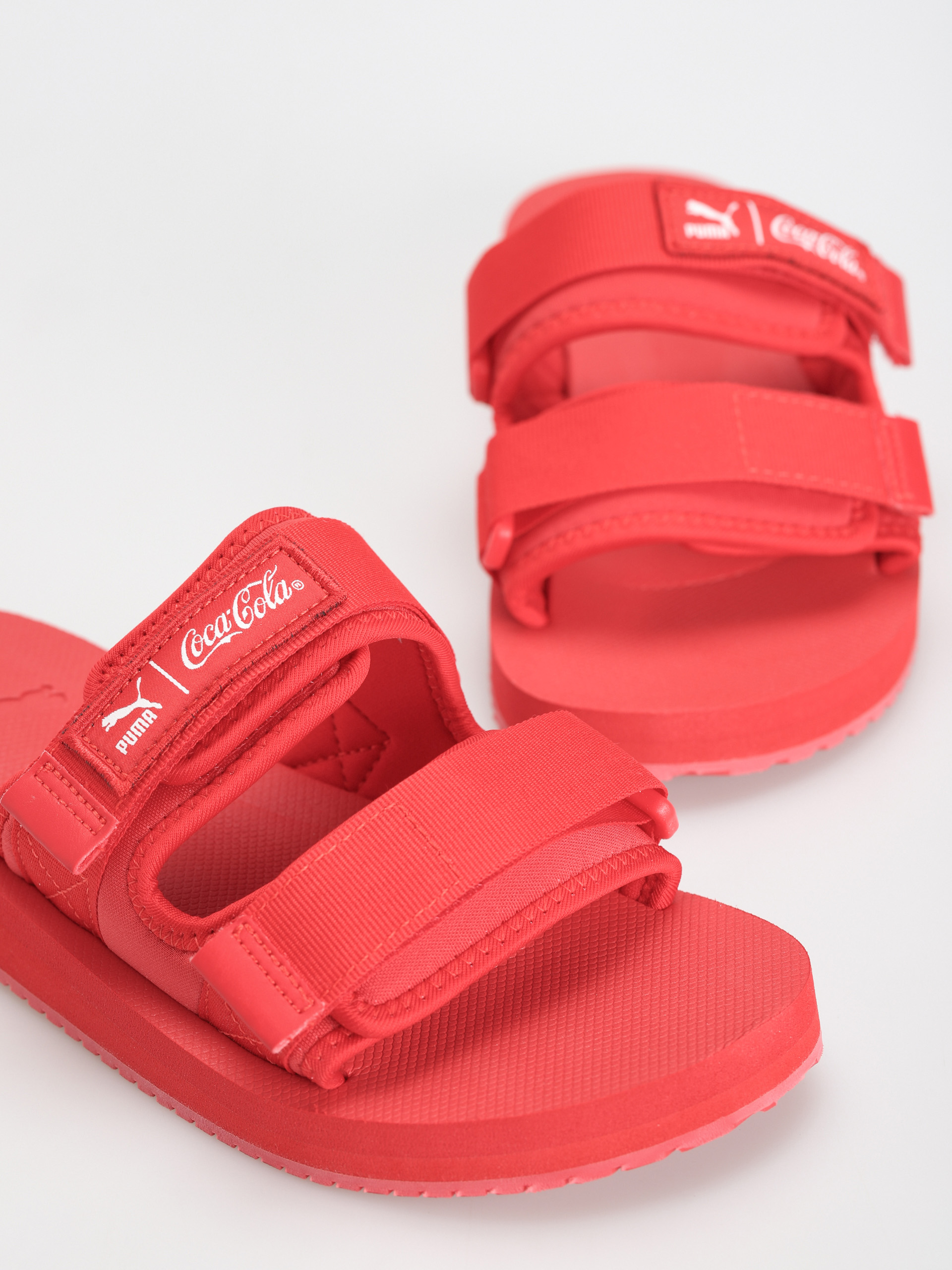 Șlapi Puma X Coca Cola Wilo (racing red/puma white)