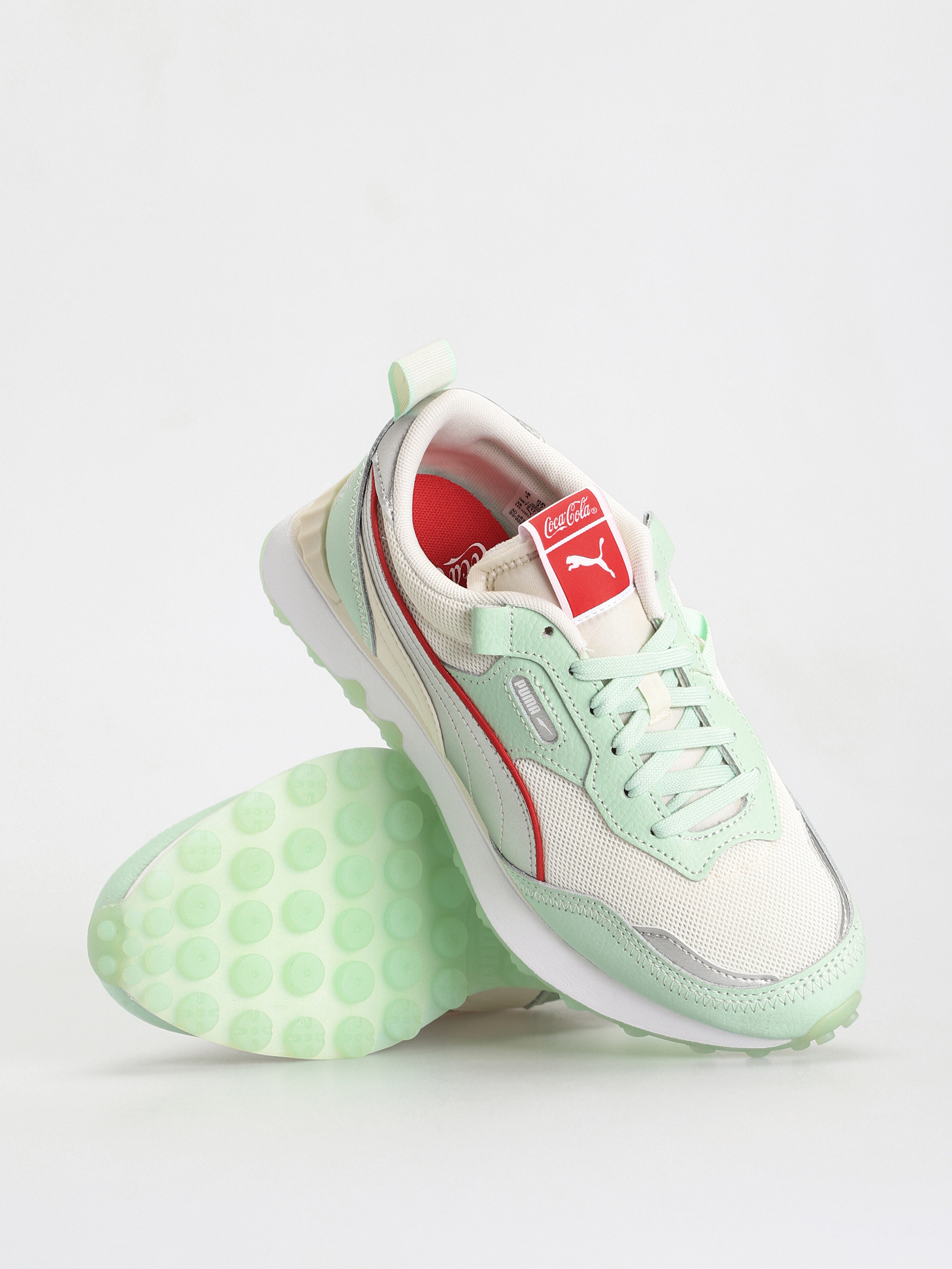 Pantofi Puma X Coca Cola Rider Fv Le (gossamer green/puma silver)
