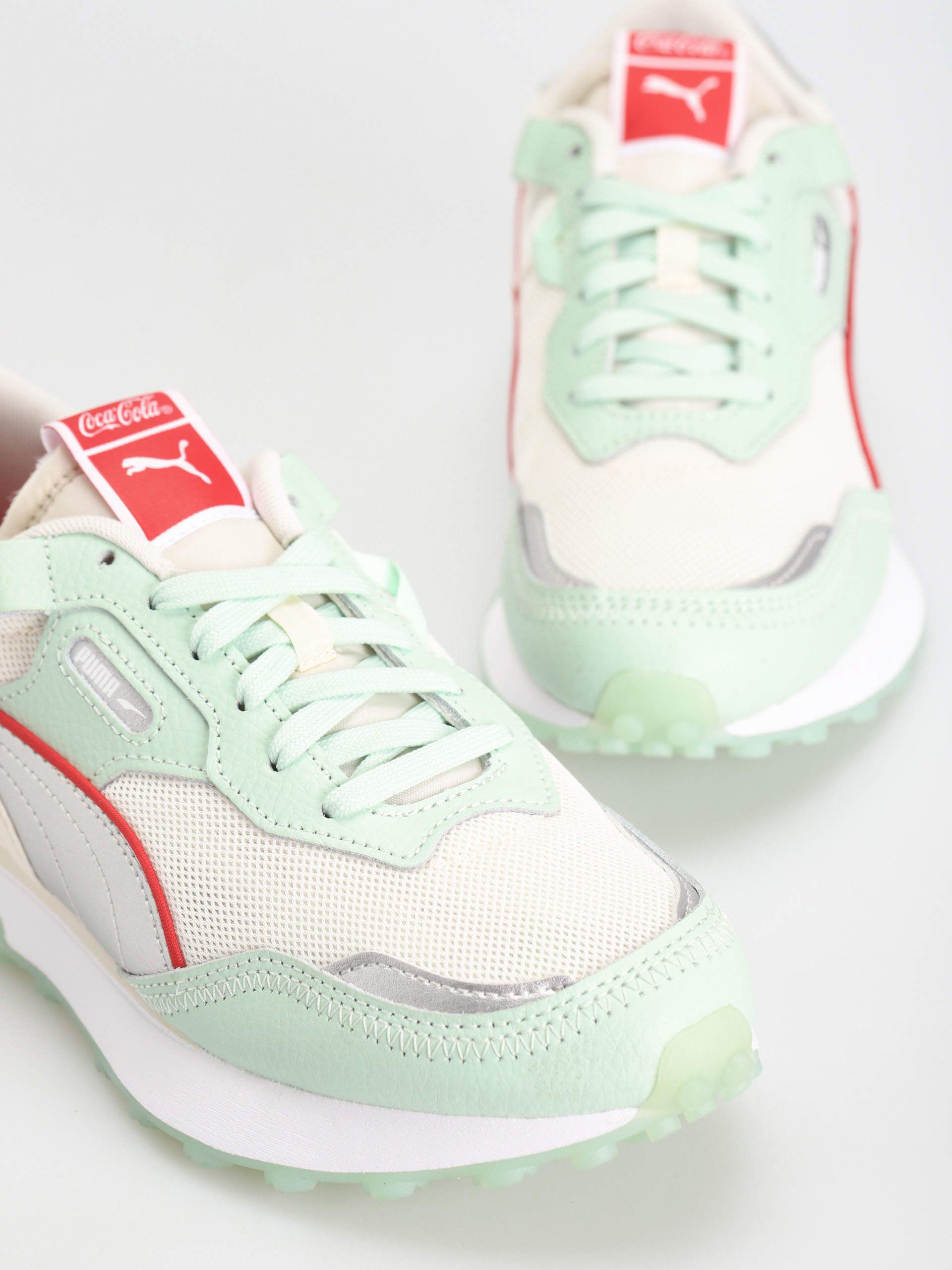 Pantofi Puma X Coca Cola Rider Fv Le (gossamer green/puma silver)
