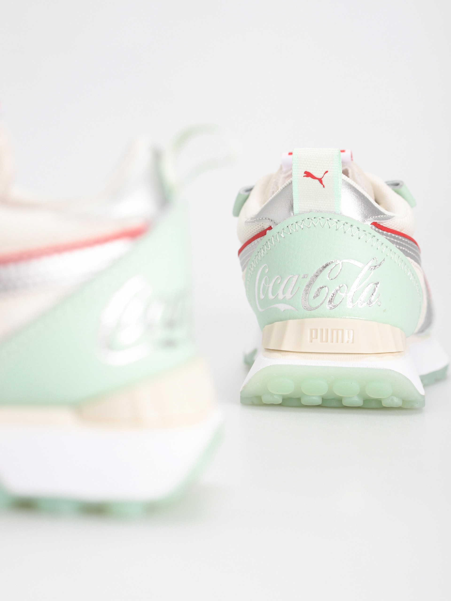 Pantofi Puma X Coca Cola Rider Fv Le (gossamer green/puma silver)
