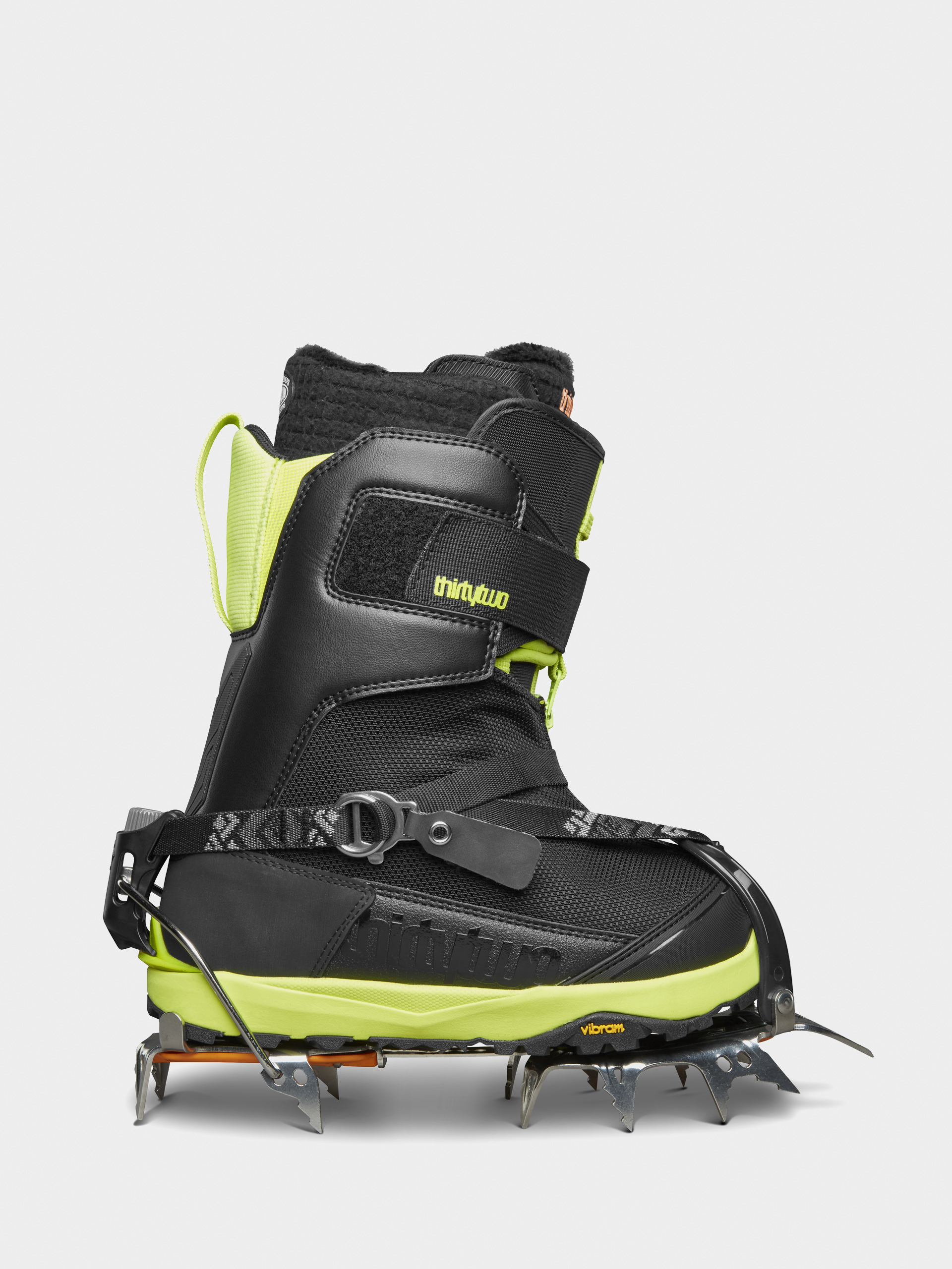 Pentru femei Încălțăminte pentru snowboard ThirtyTwo Tm 2 Hight (black/lime)
