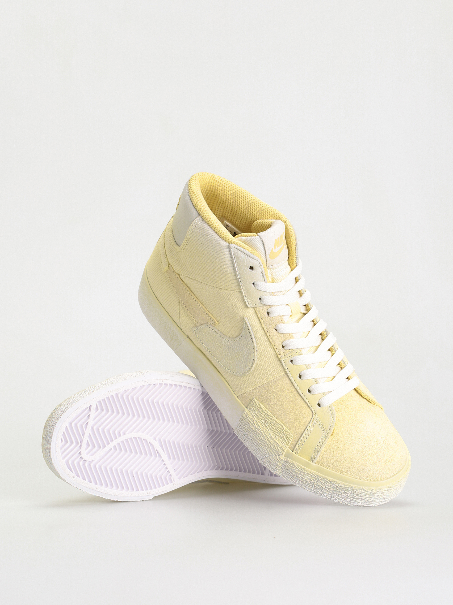 Pantofi Nike SB Zoom Blazer Mid Prm (lemon wash/lemon wash lemon wash white)