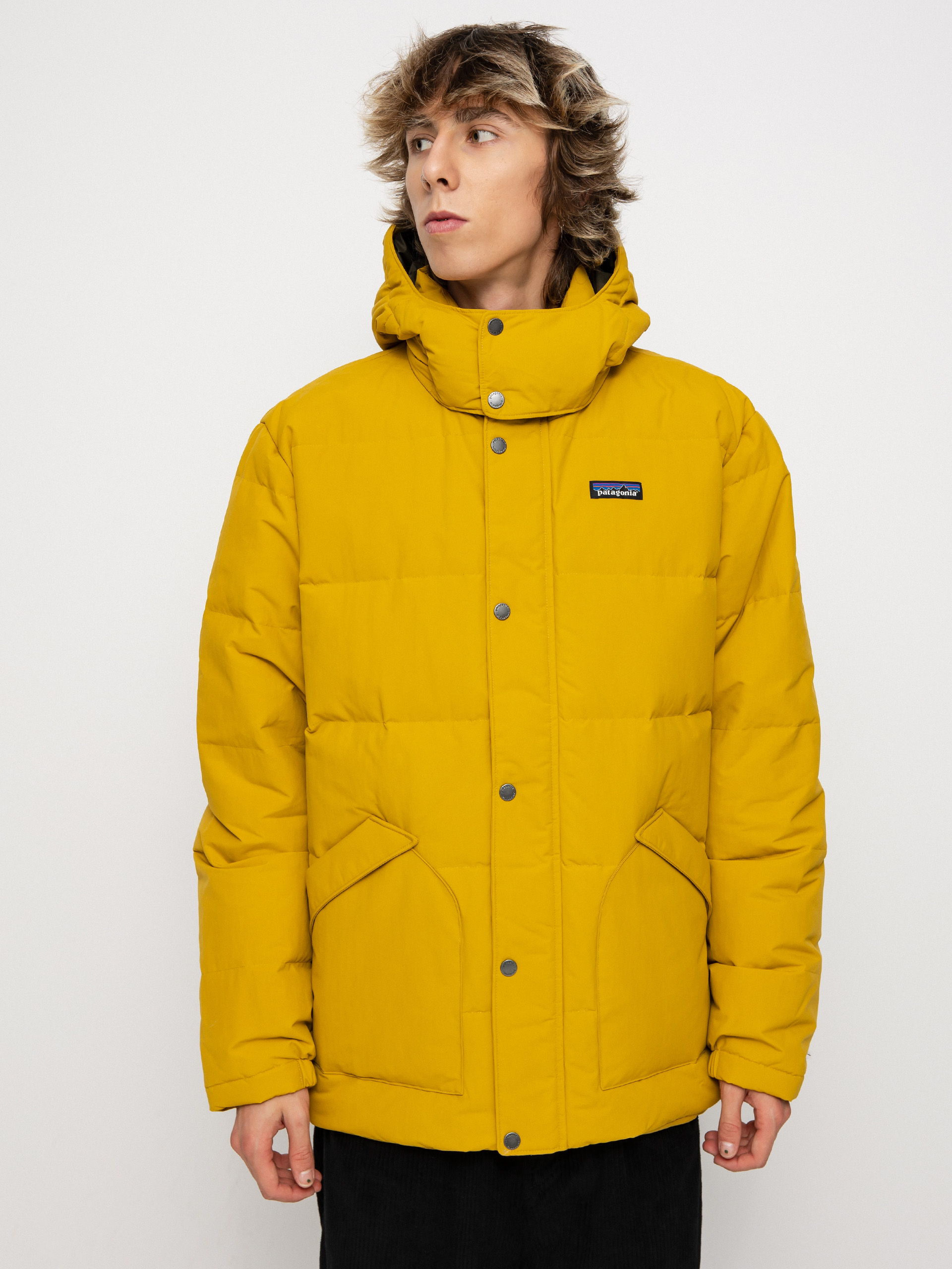 Geacă Patagonia Downdrift (cabin gold)