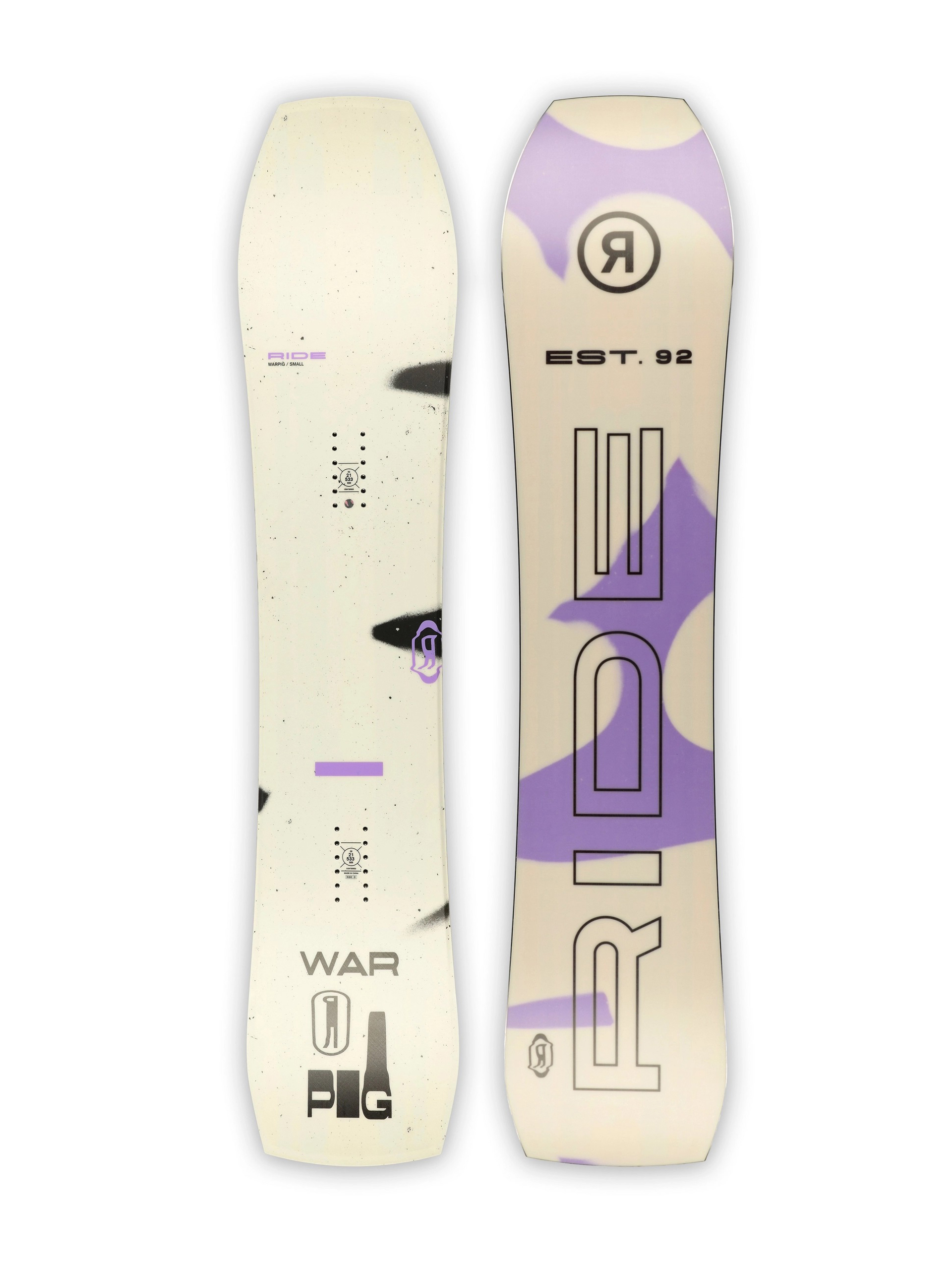 Snowboard Ride Warpig - multicolor