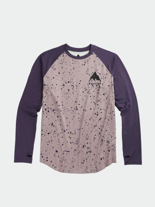 Longsleeve Burton Roadie Base Layer Tech (elderberry spatter/violet halo)