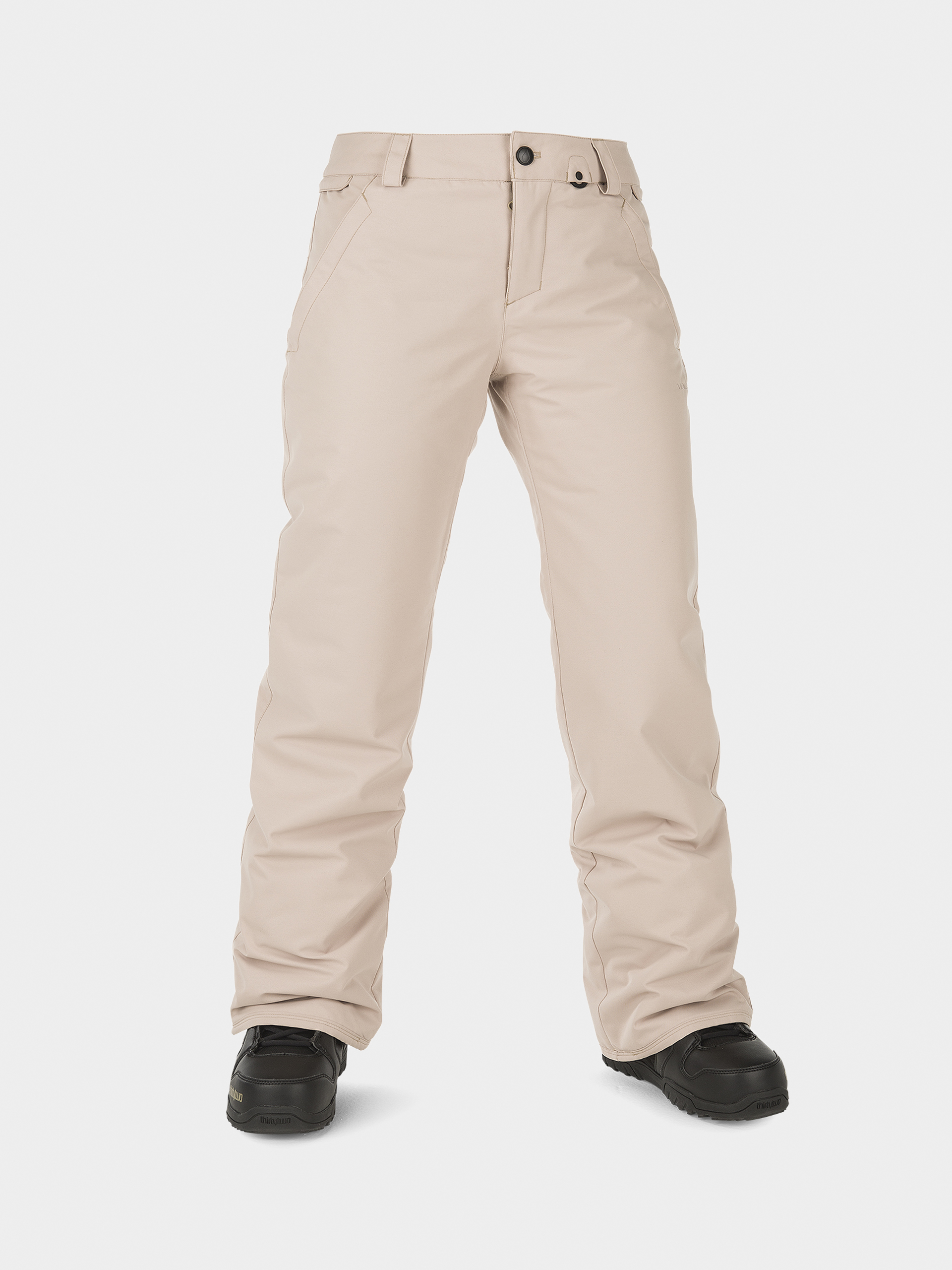 Pentru femei Pantaloni pentru snowboard Volcom Frochickie Ins (sand)