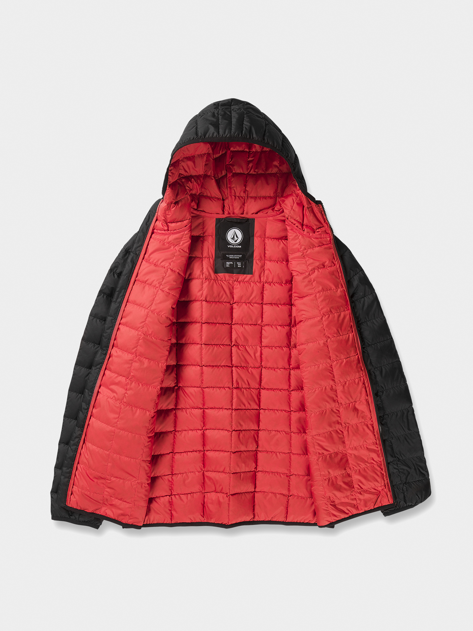 Pentru bărbați Geacă de snowboard Volcom Puff Puff Give (black)