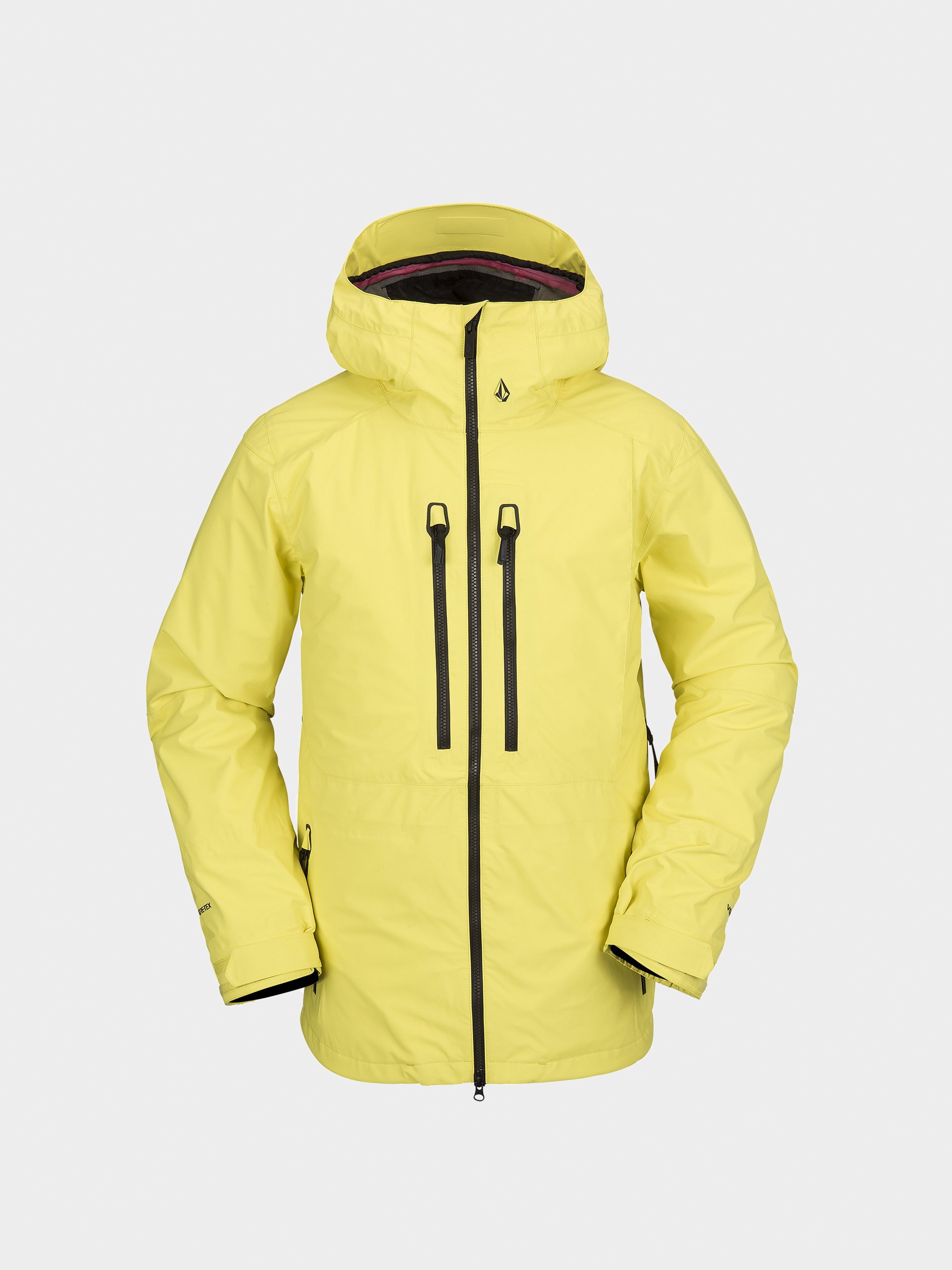 Pentru bărbați Geacă de snowboard Volcom Guide Gore Tex (citron)