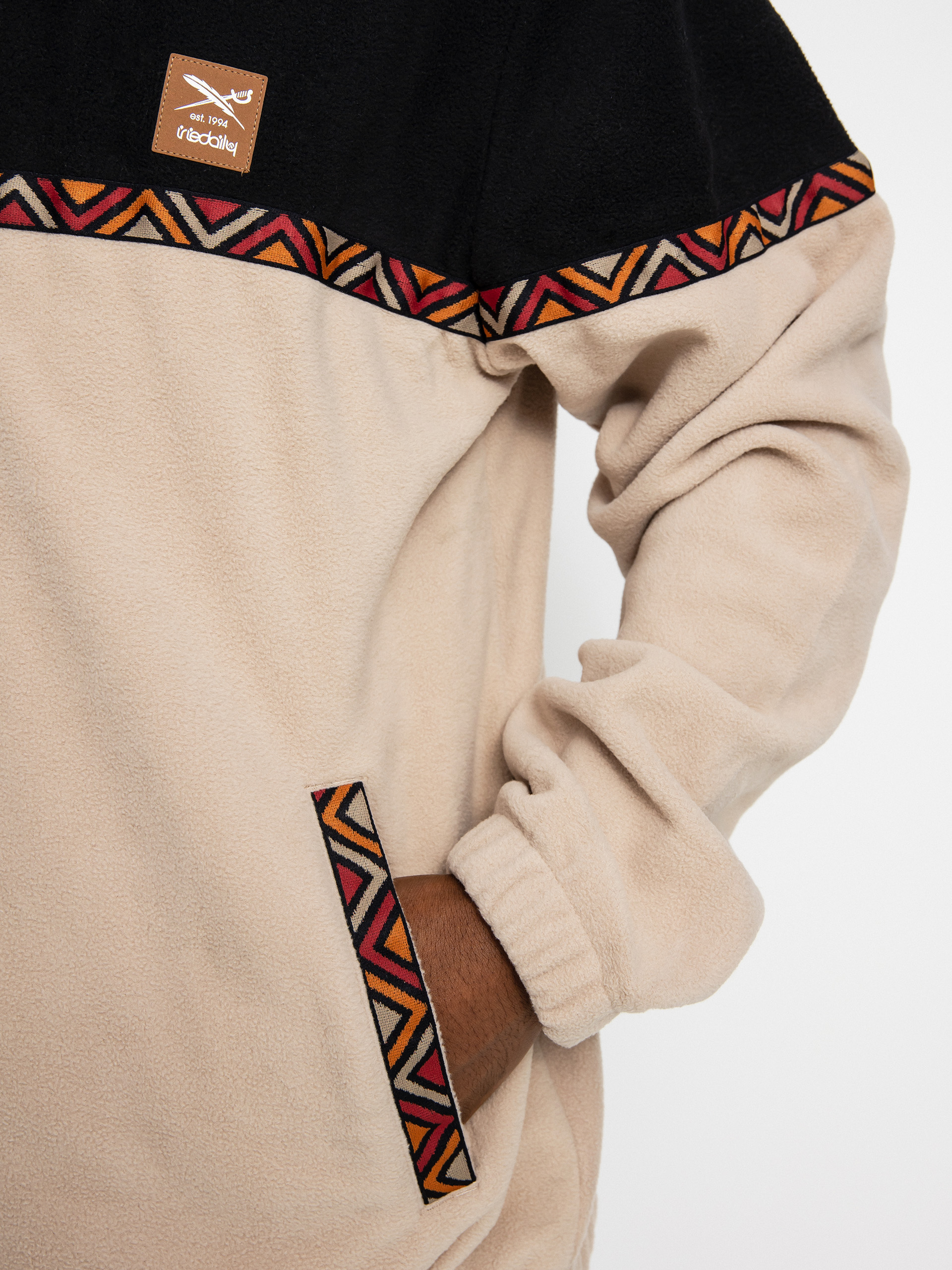 Pentru bărbați Hanorac din fleece Iriedaily Monte Noe Troyer (khaki)