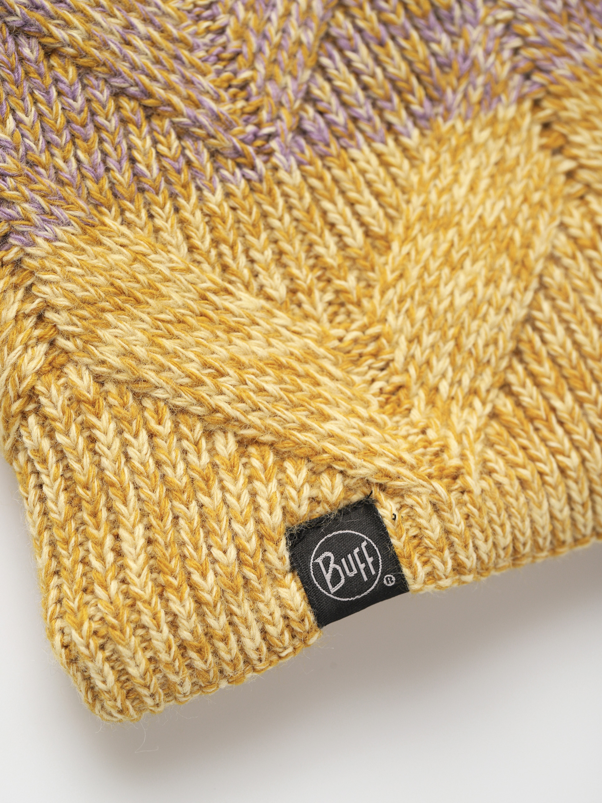 Eșarfă Buff Lifestyle Knitted Fleece (masha lavender)