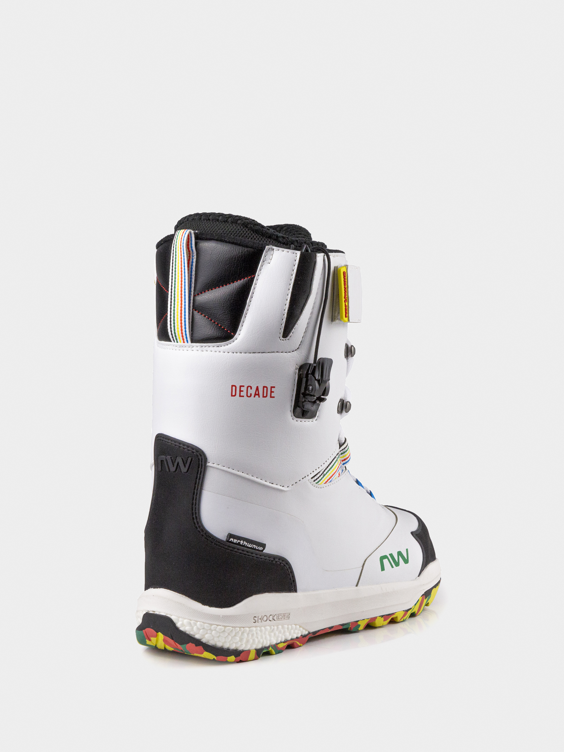 Pentru bărbați Încălțăminte pentru snowboard Northwave Decade Pro (white/multicolor)
