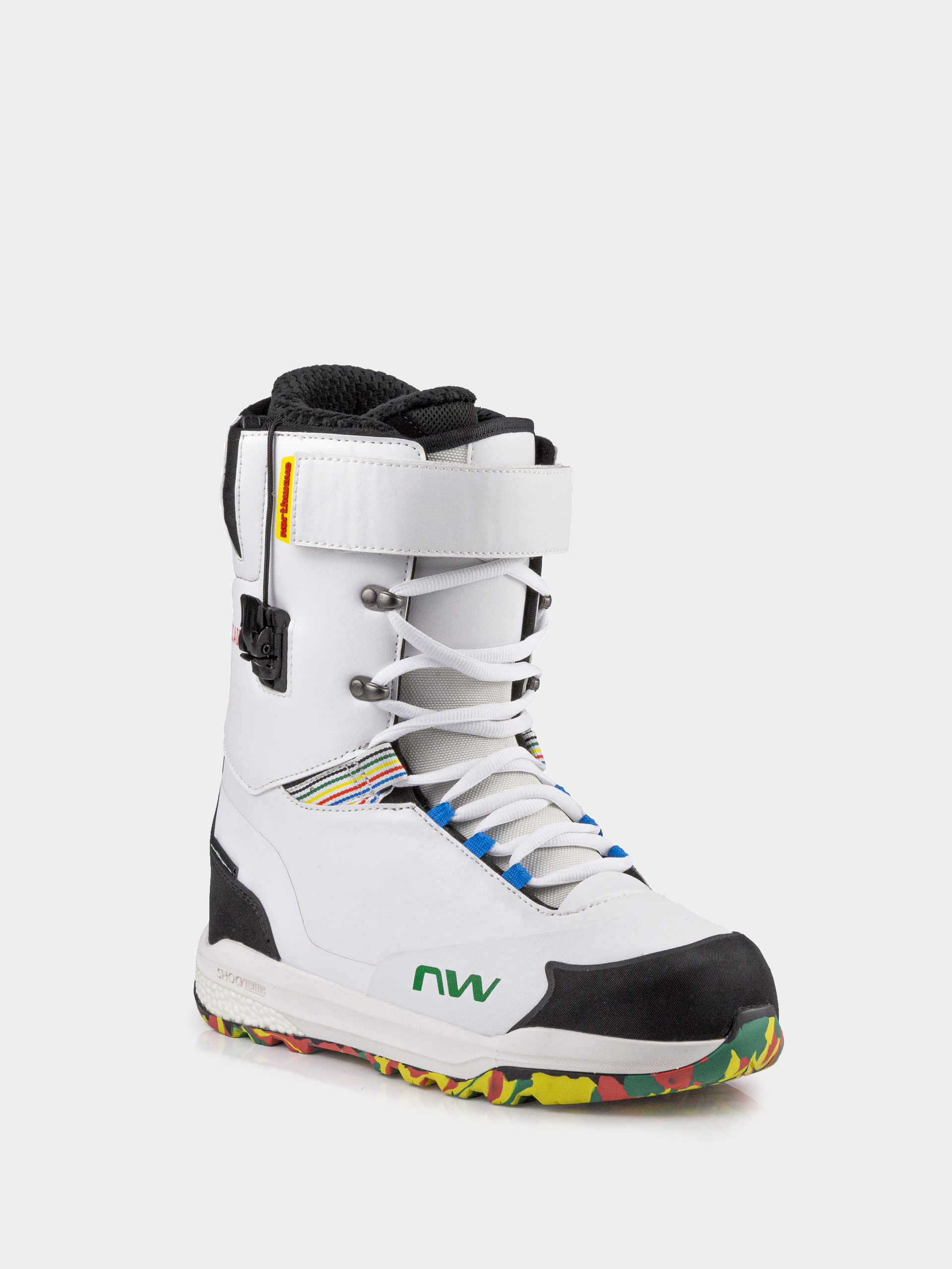 Pentru bărbați Încălțăminte pentru snowboard Northwave Decade Pro (white/multicolor)