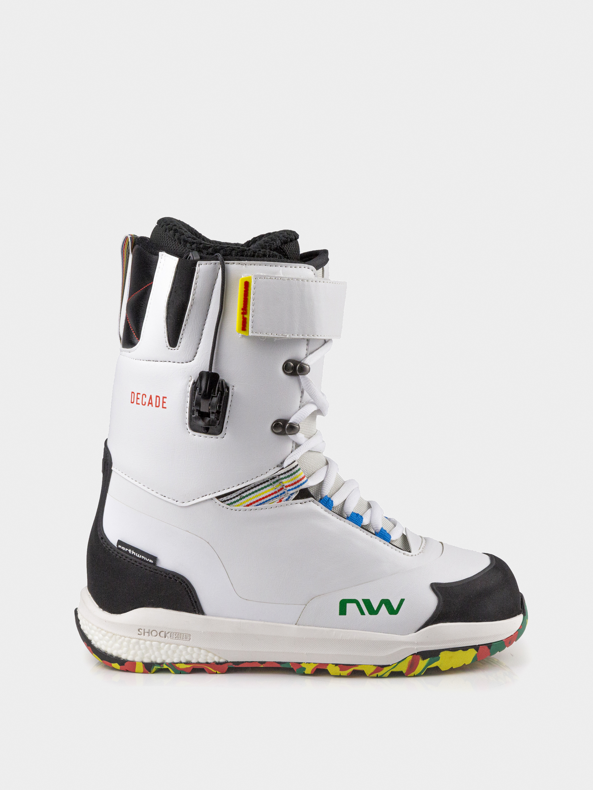u00cencu0103lu021bu0103minte pentru snowboard Northwave Decade Pro (white/multicolor)
