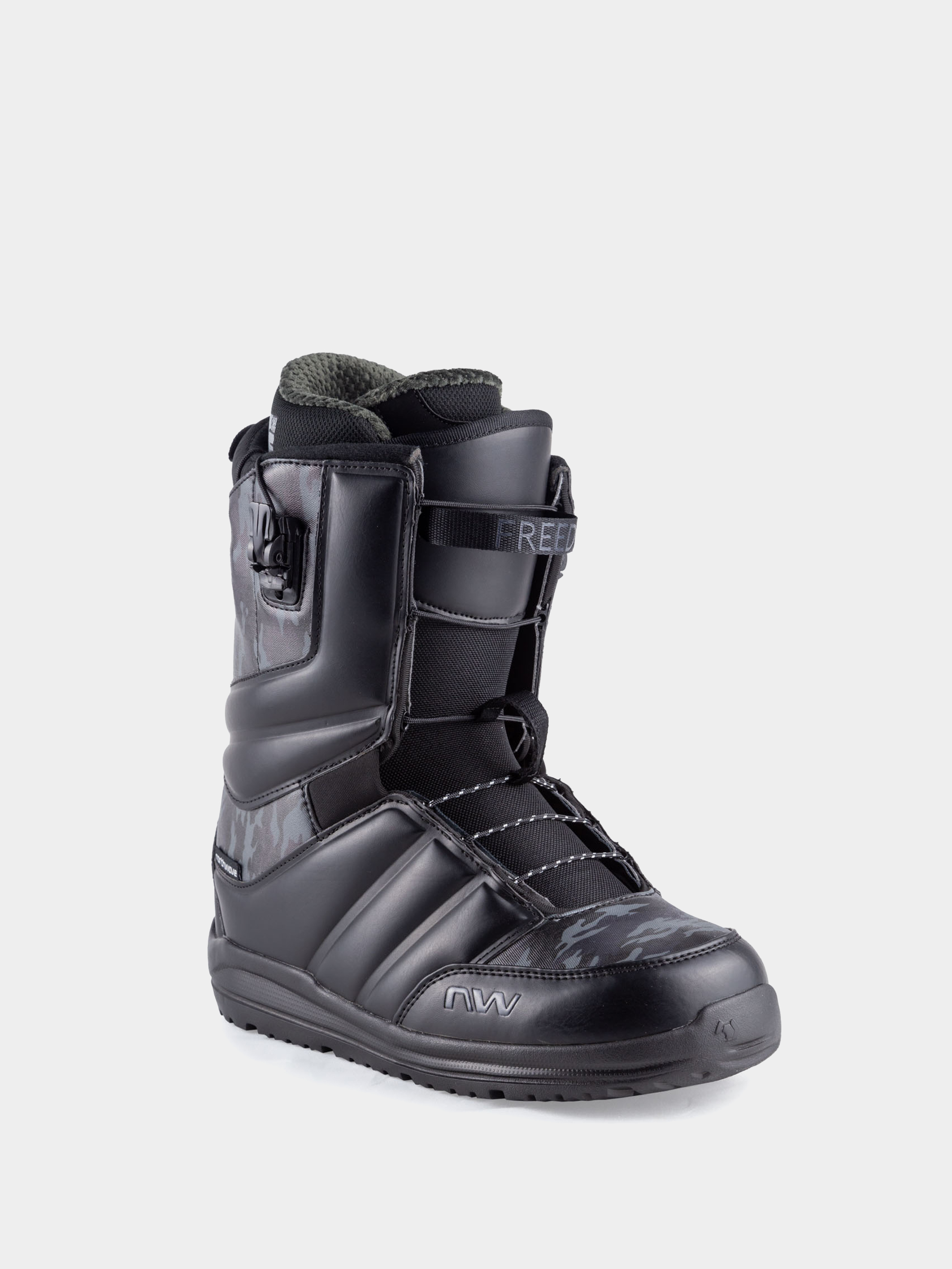 Încălțăminte pentru snowboard Northwave Freedom Sls (black camo)