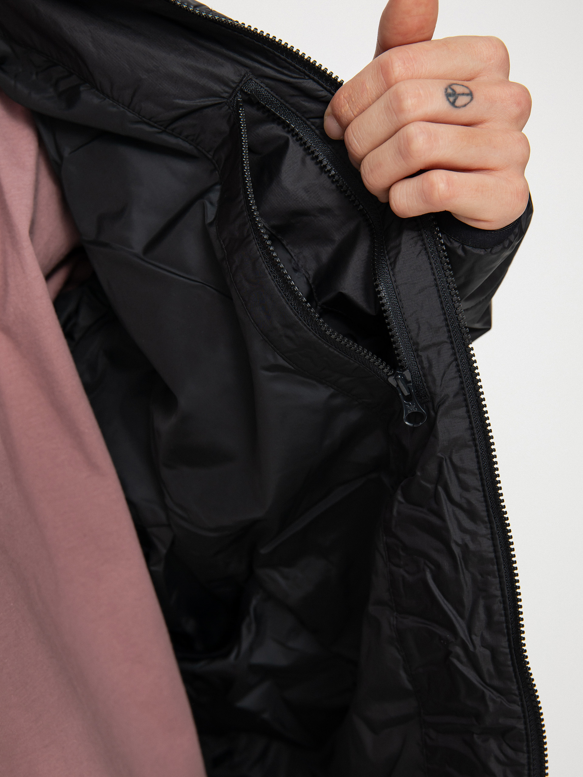 Geacă adidas Originals Padpuff Stand (black)