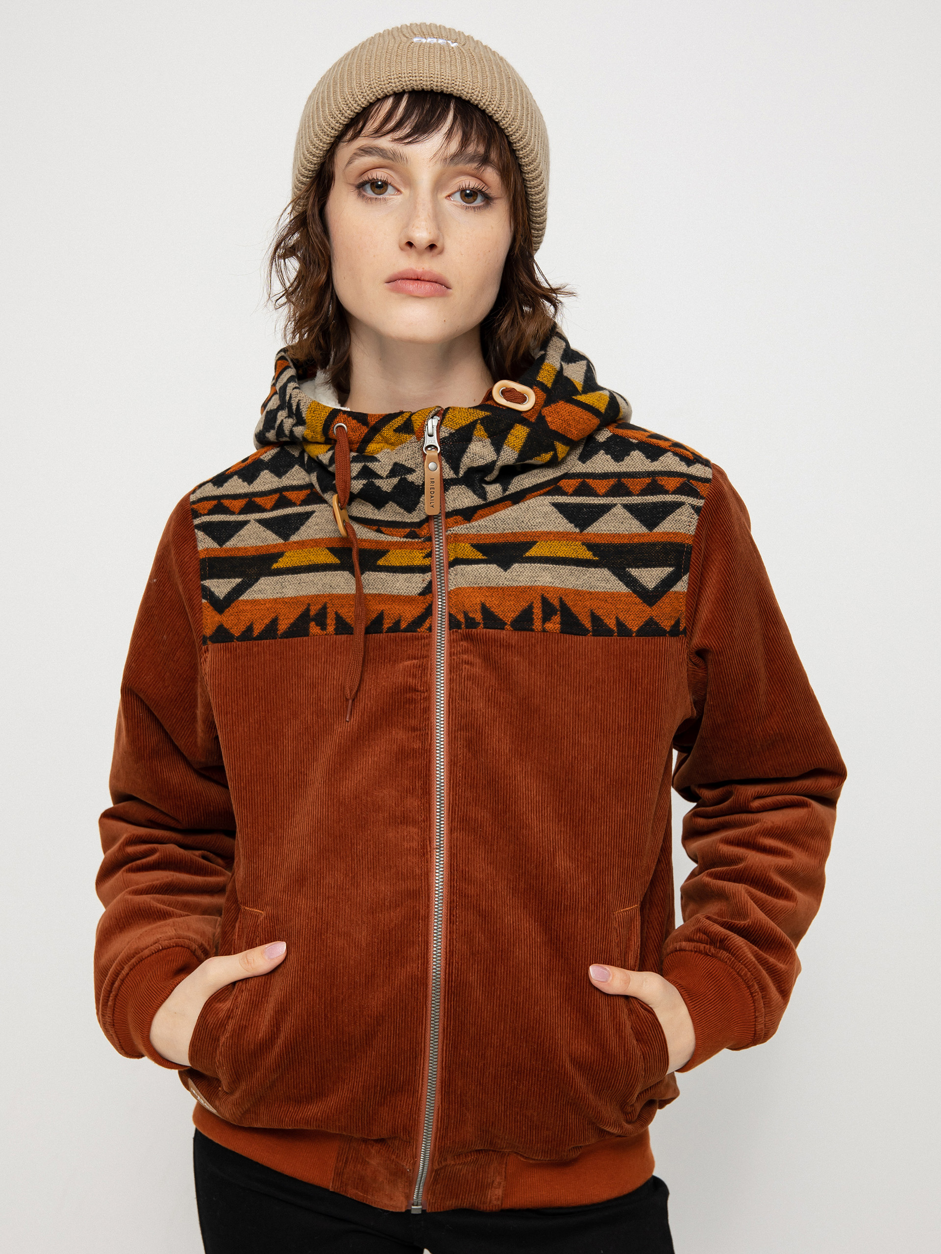 Geacă Iriedaily Indi Spice Wmn (red brown)