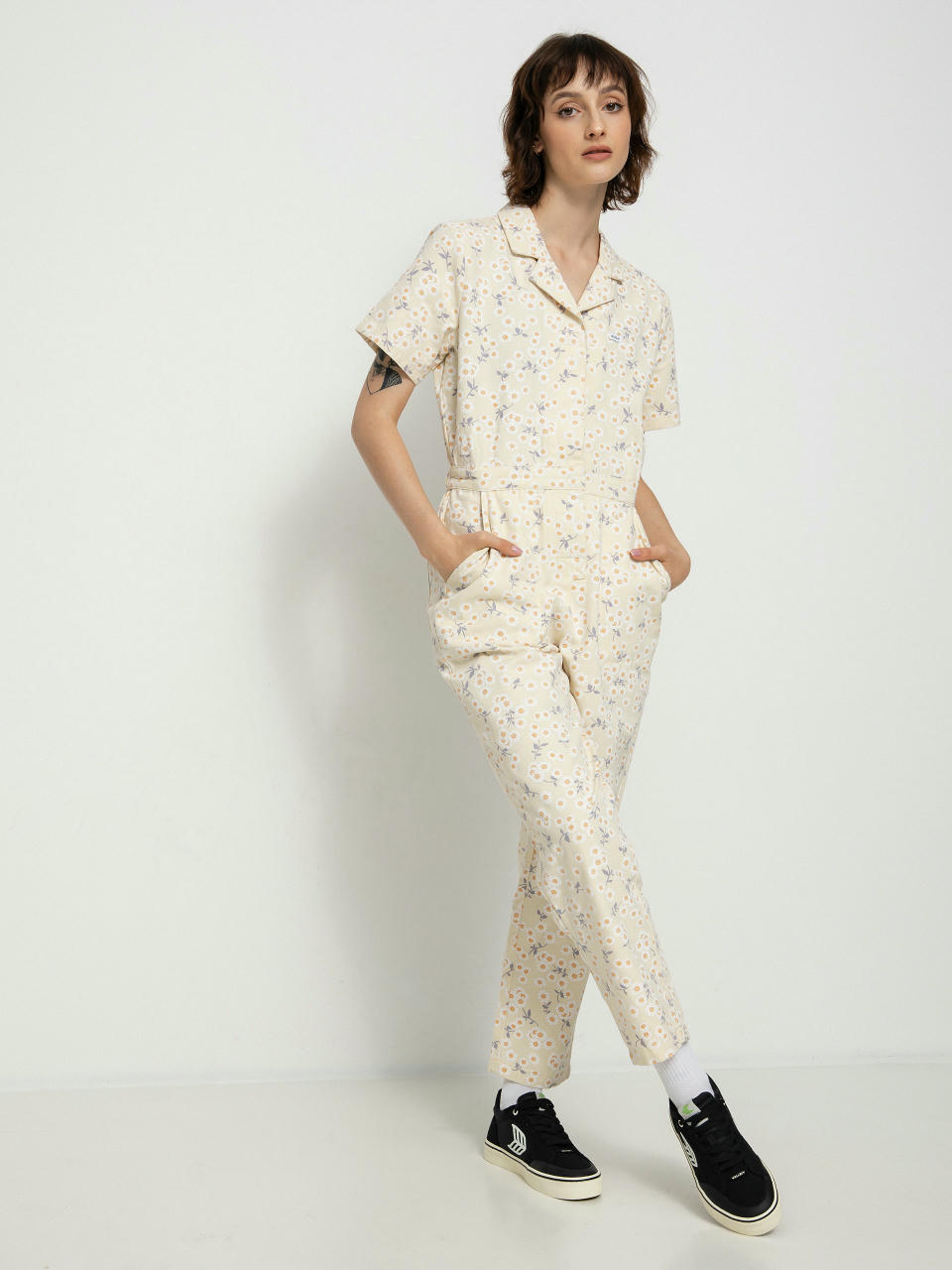 Pentru femei Costum schi RVCA Nightshift Jumpsuit (afterglow)