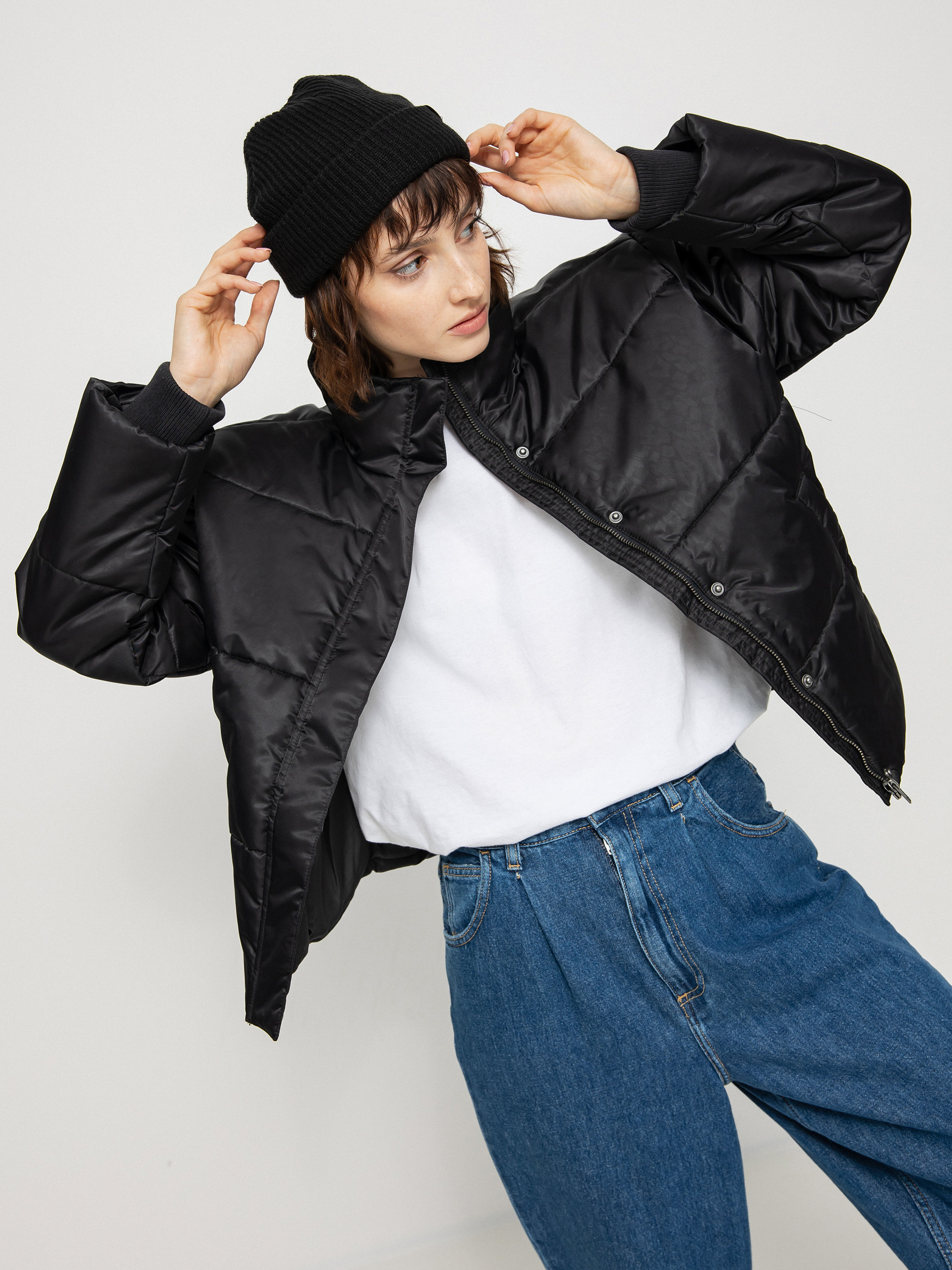 Geacă RVCA Eezeh Puffer Wmn (black)