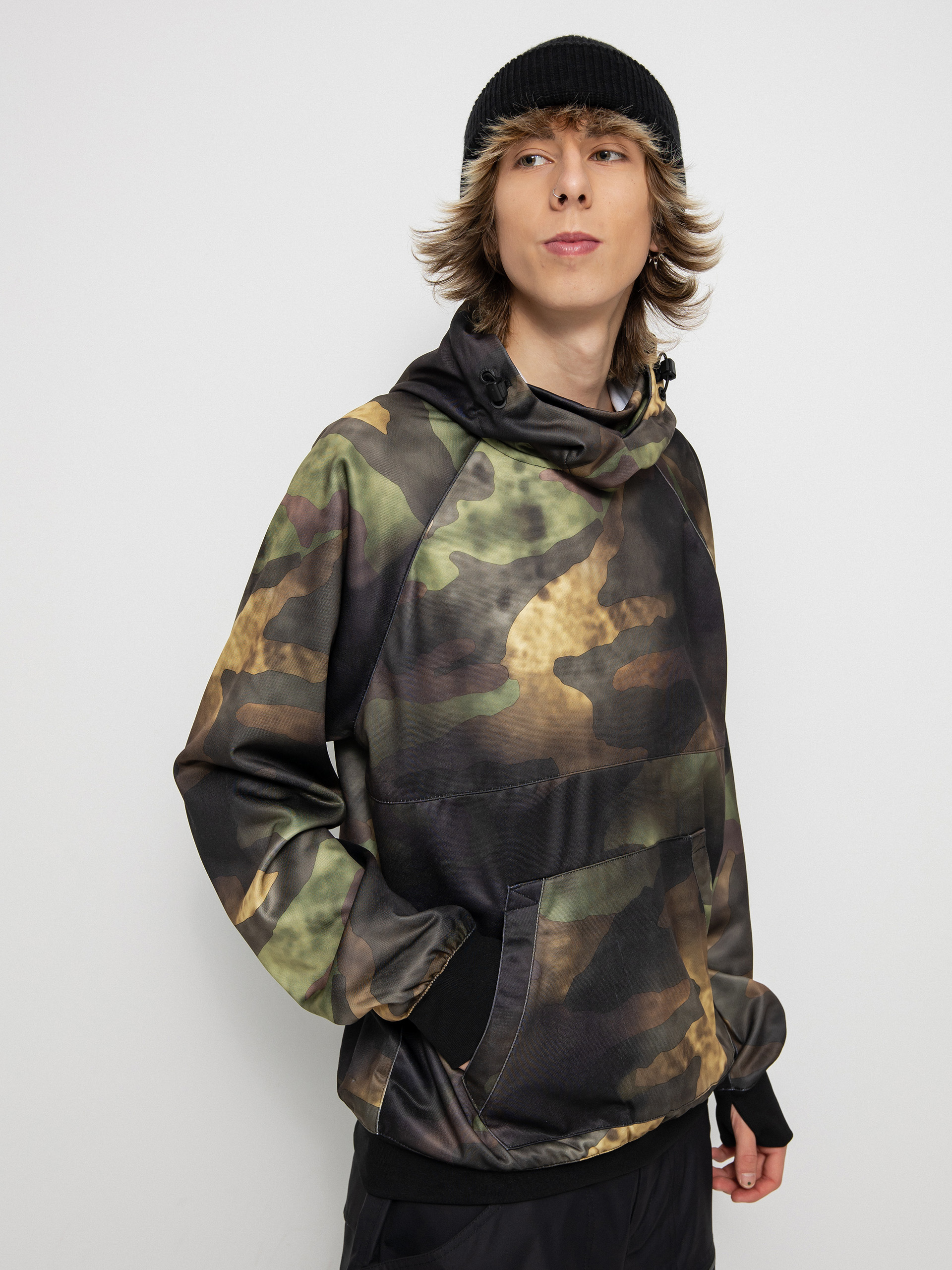 Pentru bărbați Hanorac termic Volcom Hydro Riding HD (camouflage)